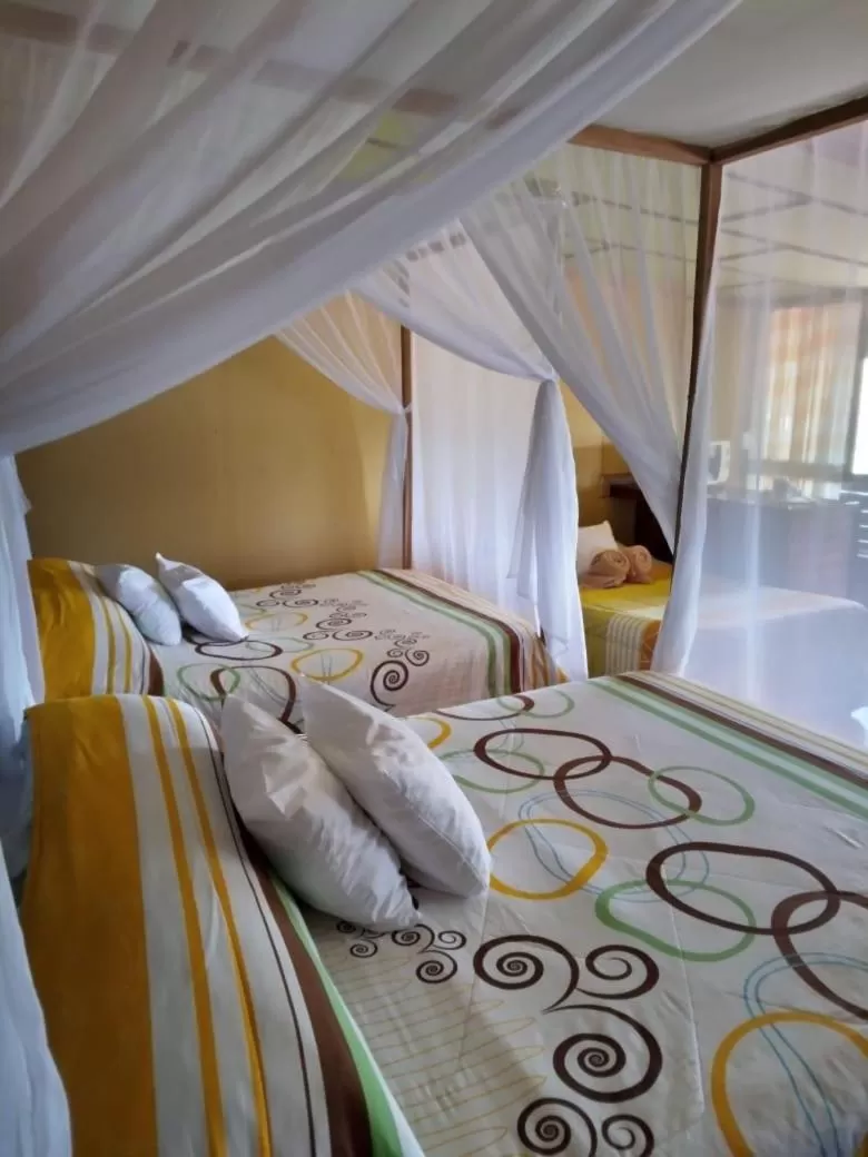 Bed in Hotel Green Mountain turrialba