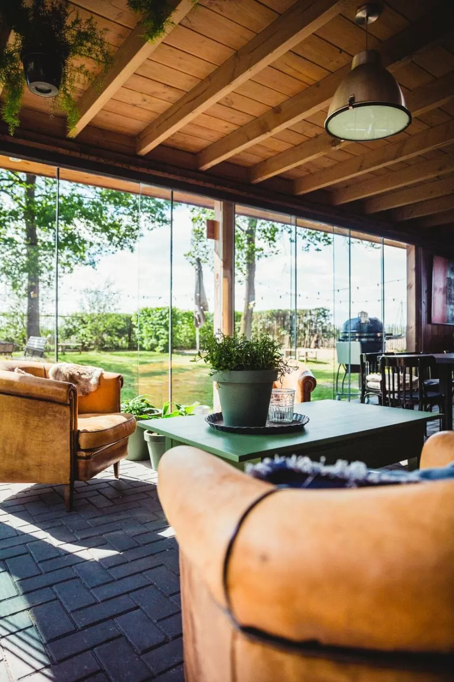 Communal lounge/ TV room in Bed and Breakfast Bedstay op 8