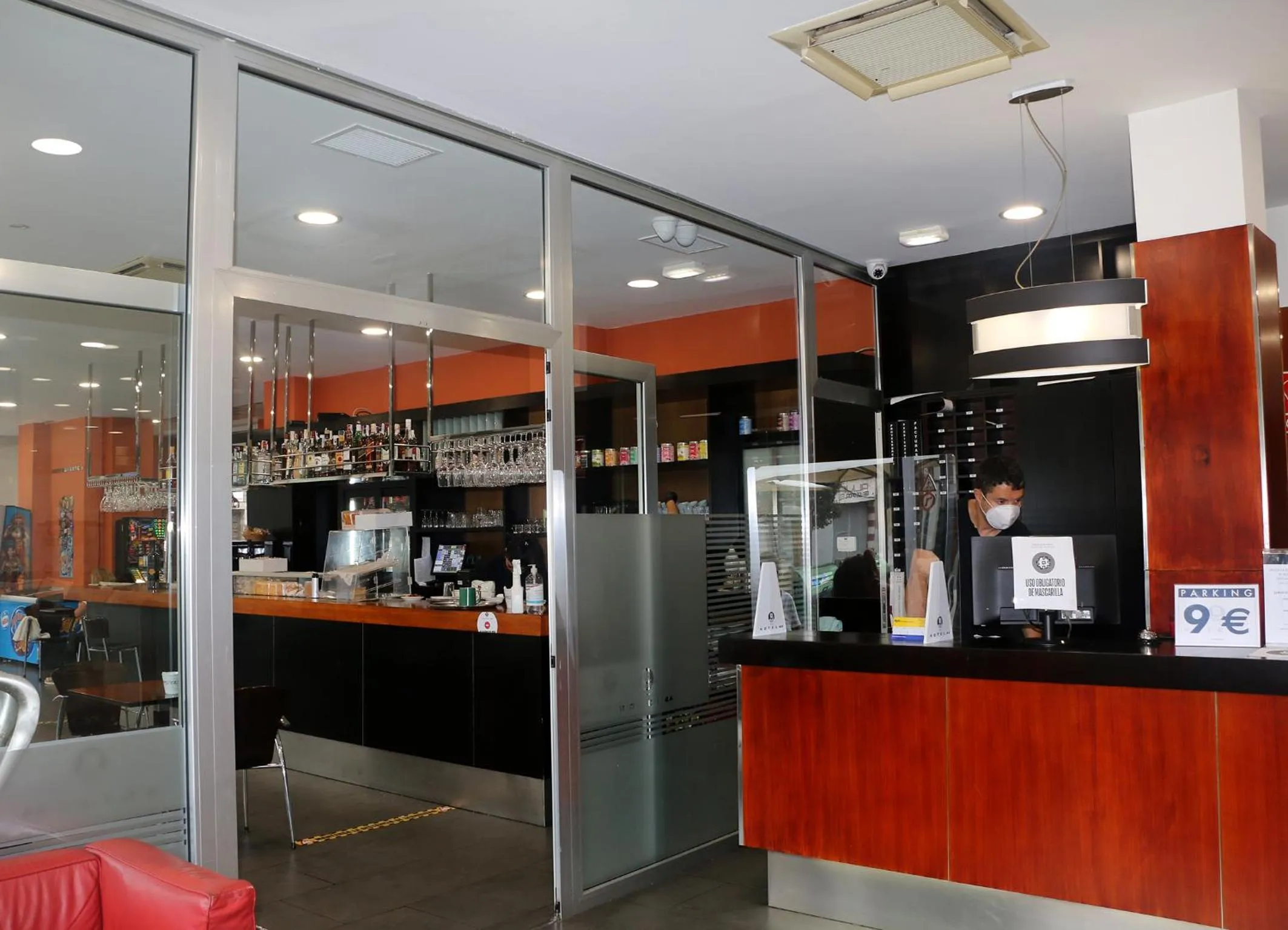 Lobby or reception in Hotel 44