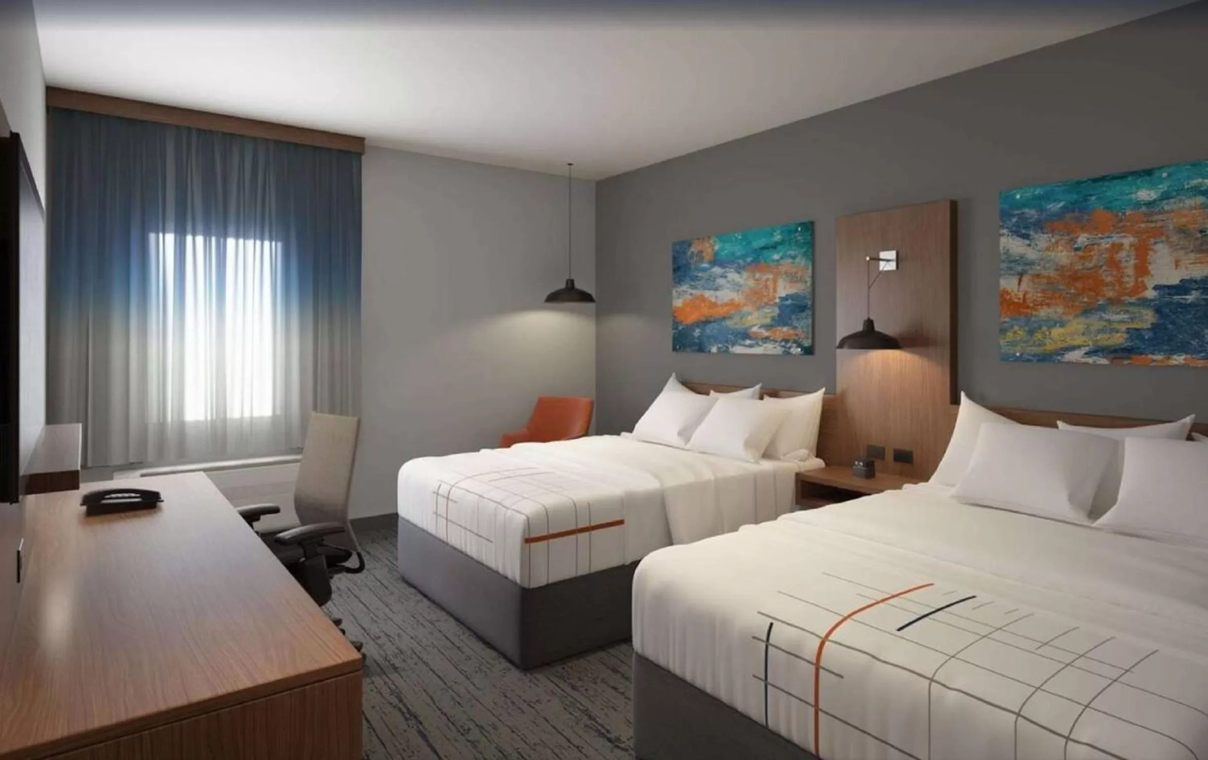 Bed in La Quinta Inn & Suites Limon by Wyndham