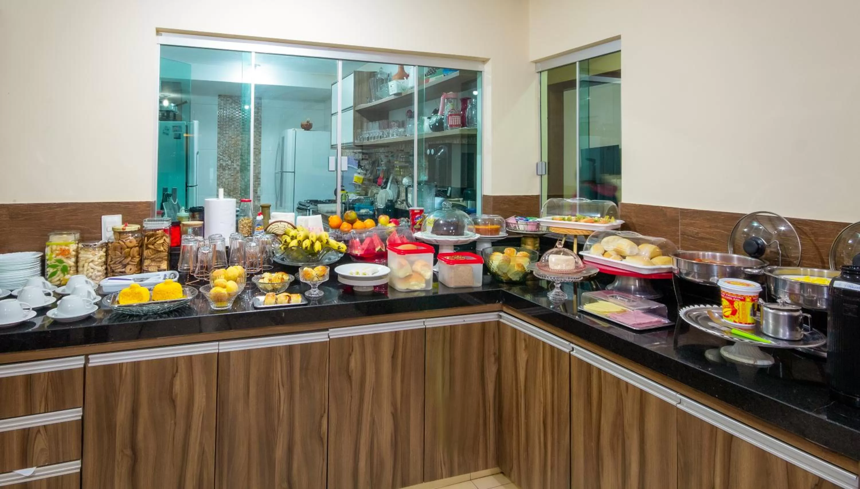 Food and drinks in Pousada Jardim Brasília