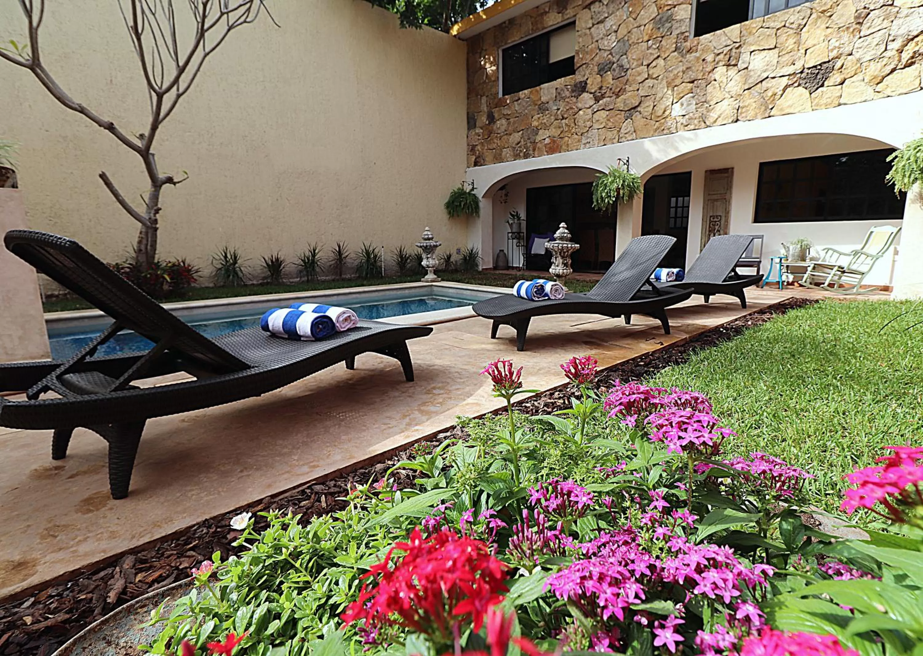 Swimming Pool in Hotel Boutique Casa Flor de Mayo