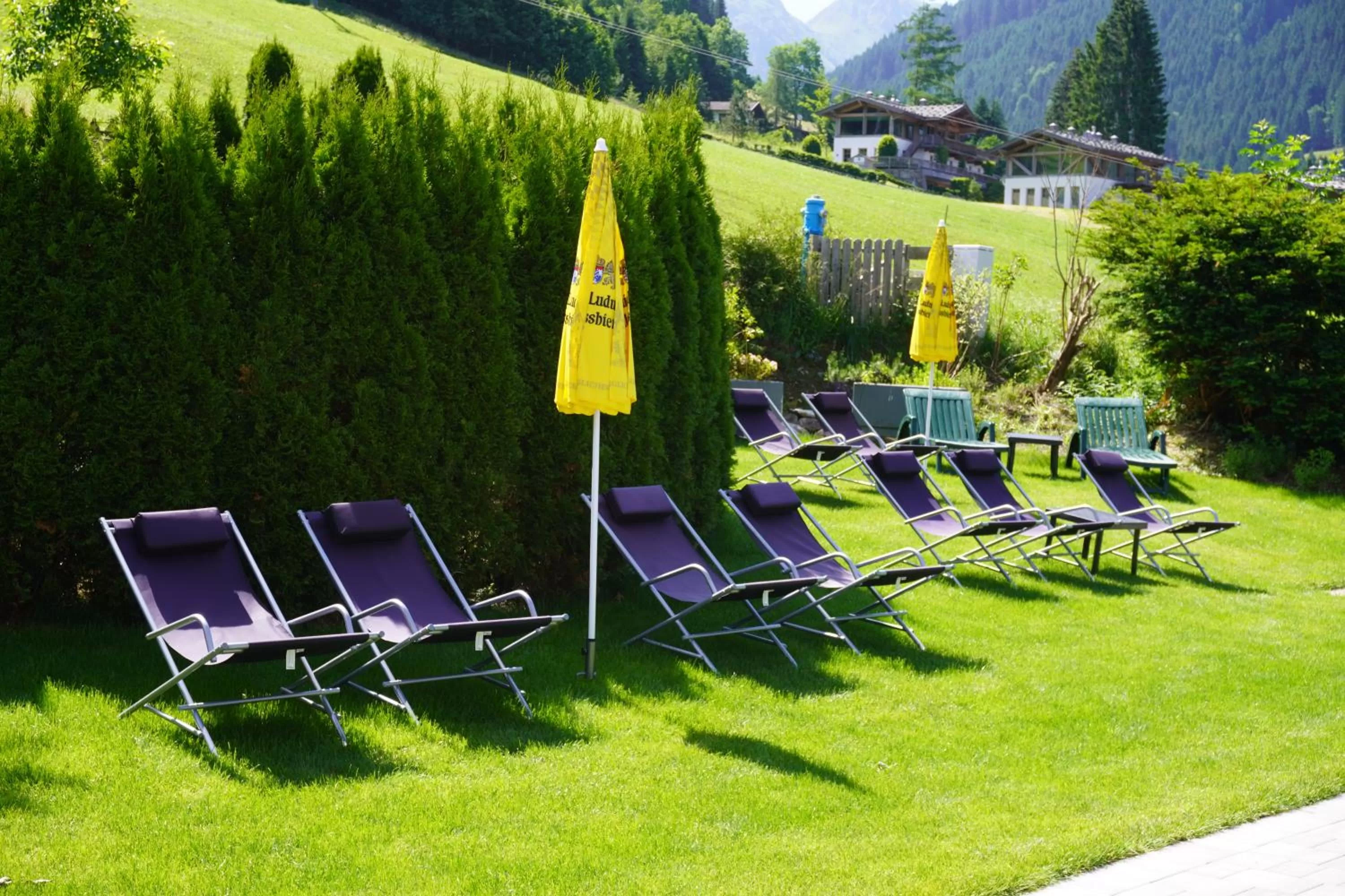 Garden in Hotel Aschauer Hof z'Fritzn