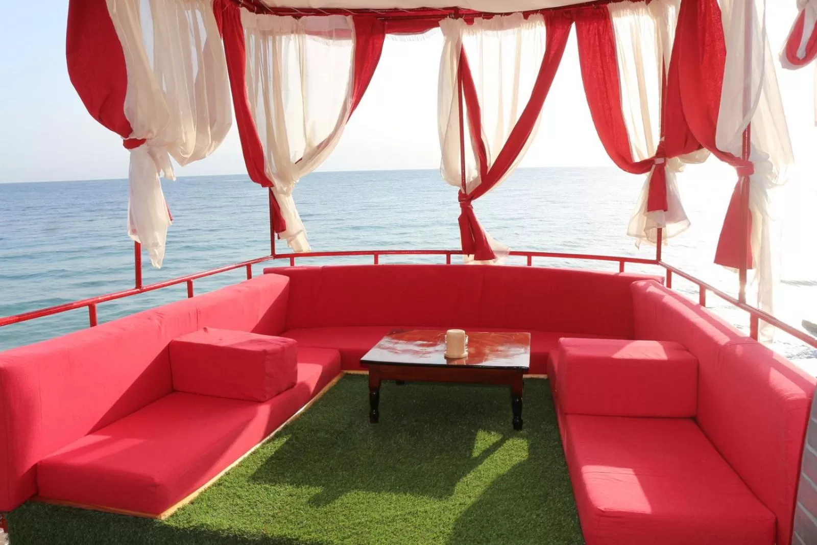 Seating area in Nuweiba Club Resort