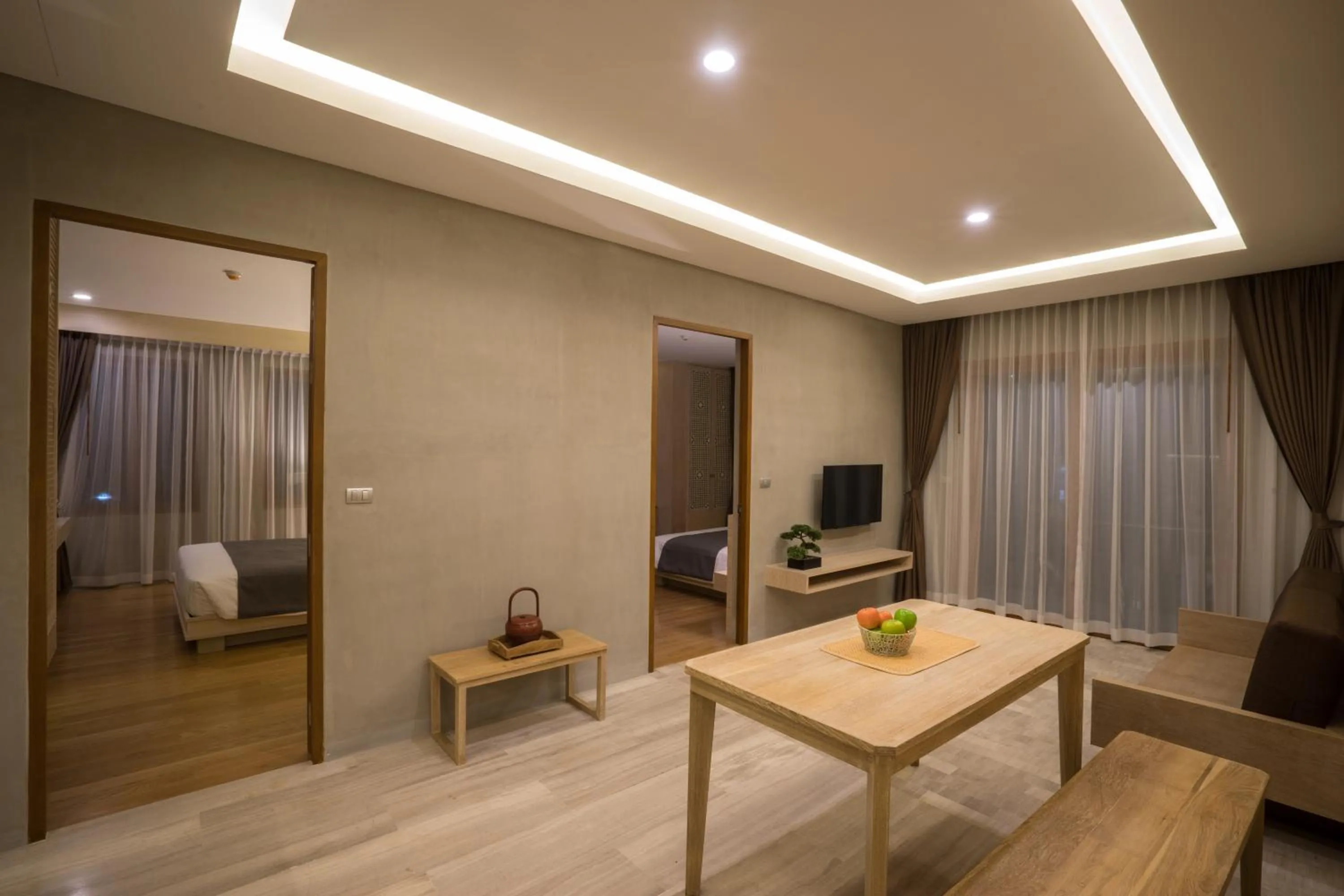 Seating area in Chu Hotel