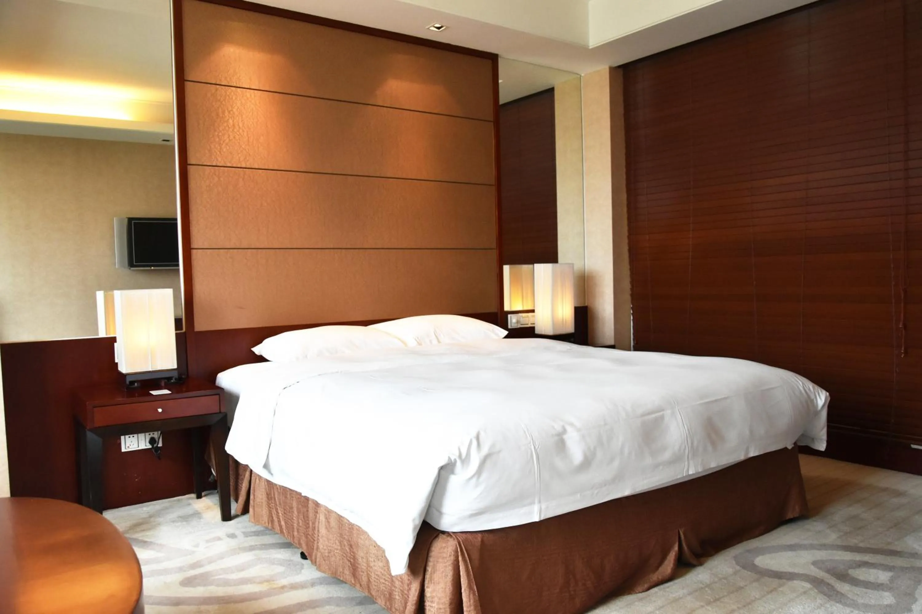 Bed in Wyndham Garden Suzhou