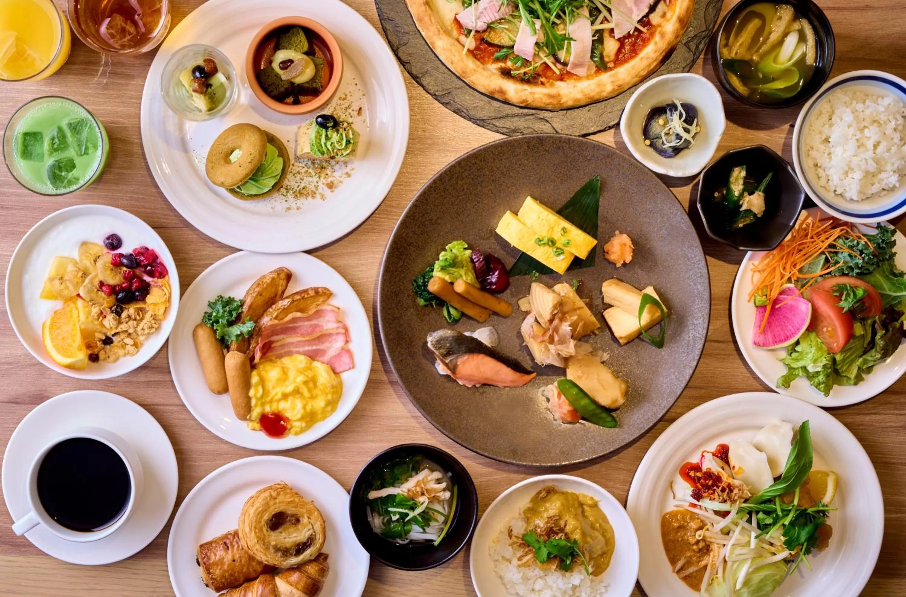 Breakfast in Kyoto Tower Hotel