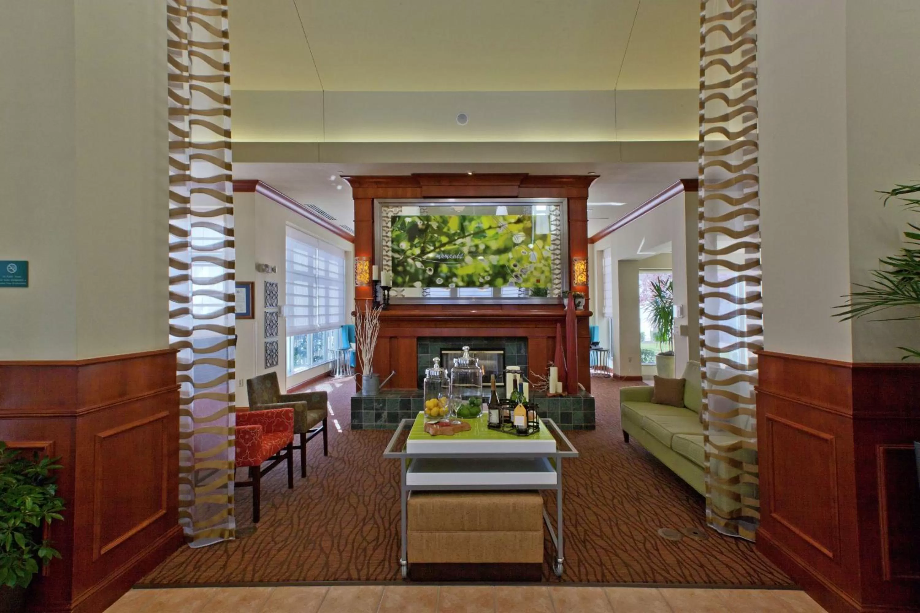 Lobby or reception in Hilton Garden Inn Oklahoma City Airport