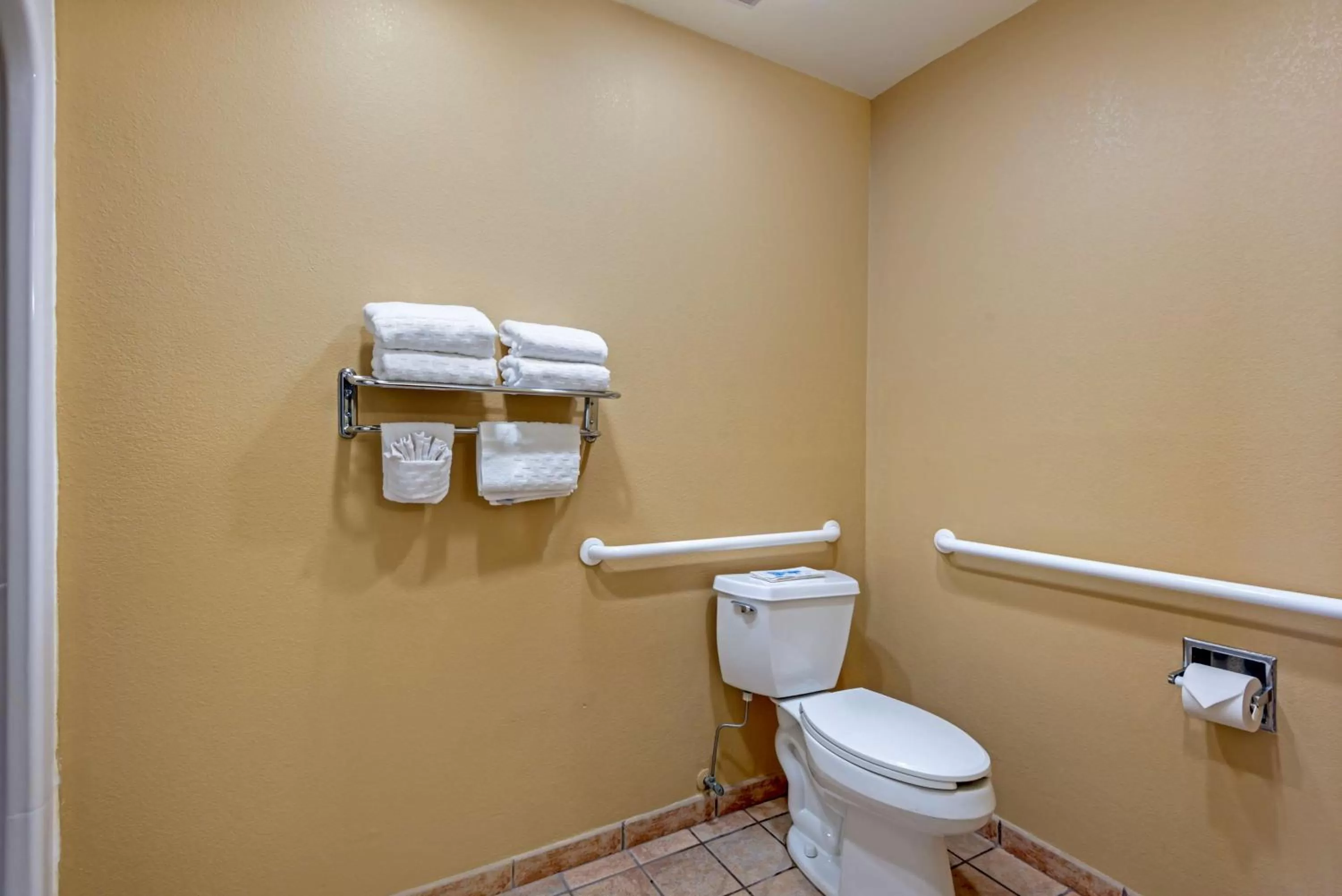 Queen Suite with Roll-In Shower - Disability Access/Non-Smoking in Best Western Turquoise Inn & Suites