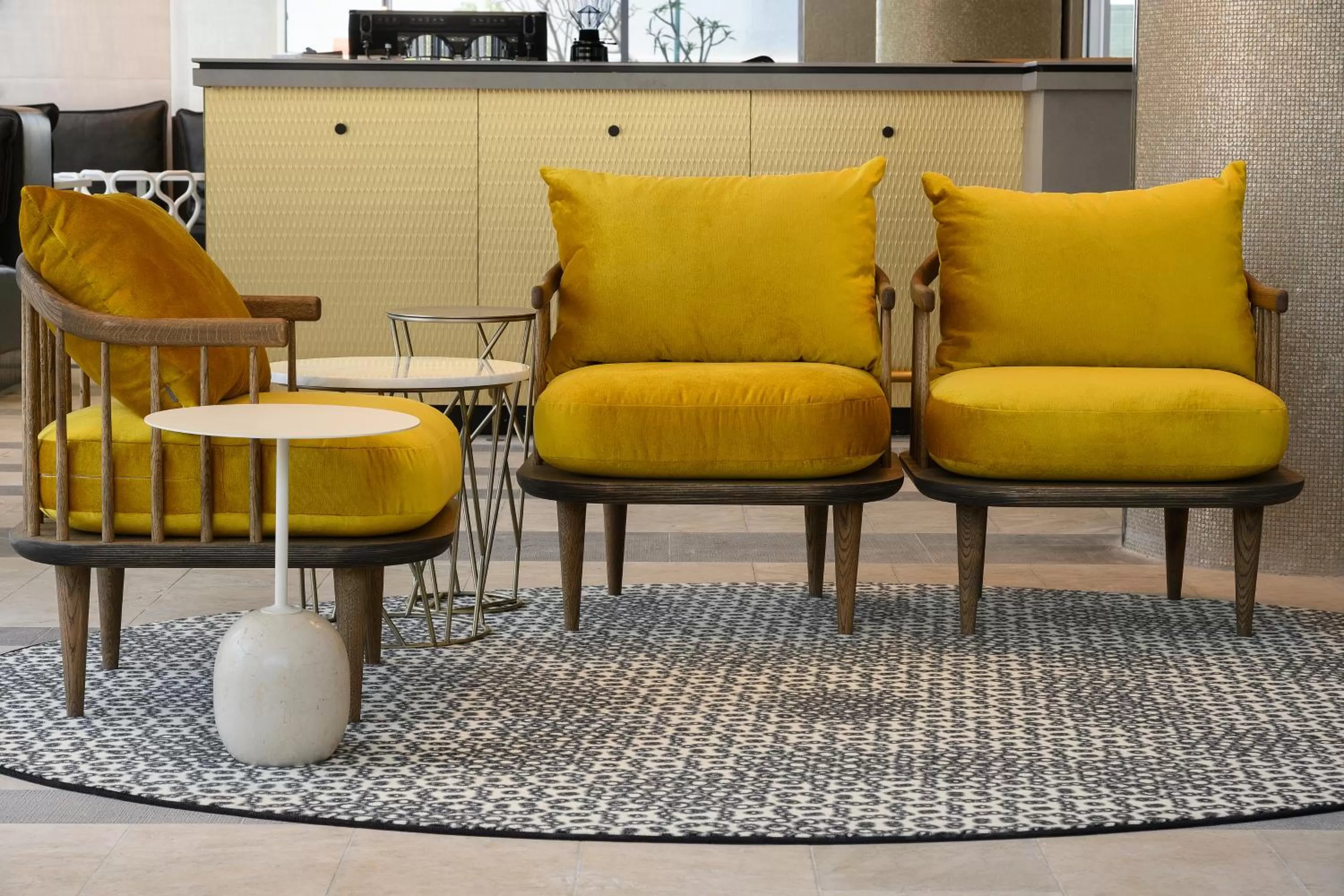 Lounge or bar in Port Tower by Isrotel Design