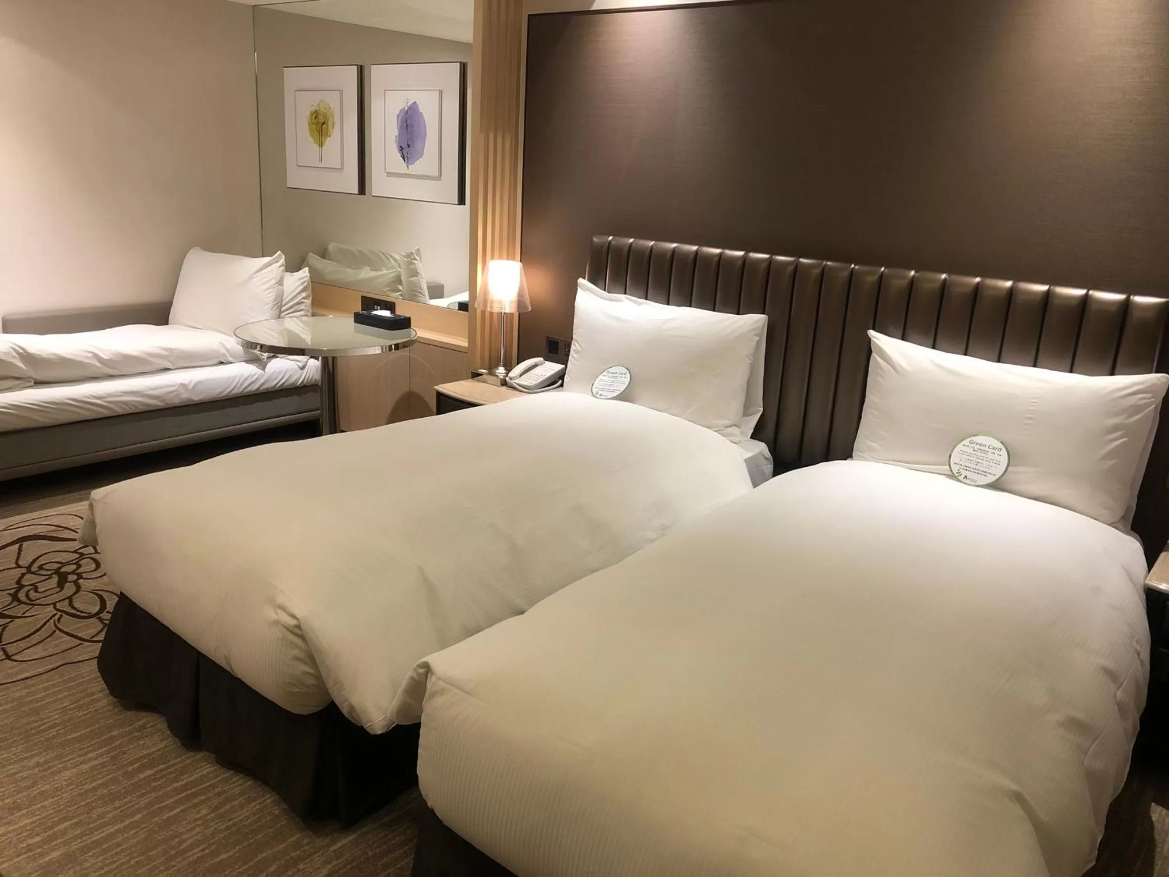 Bed in K Hotel Taipei Chang-An