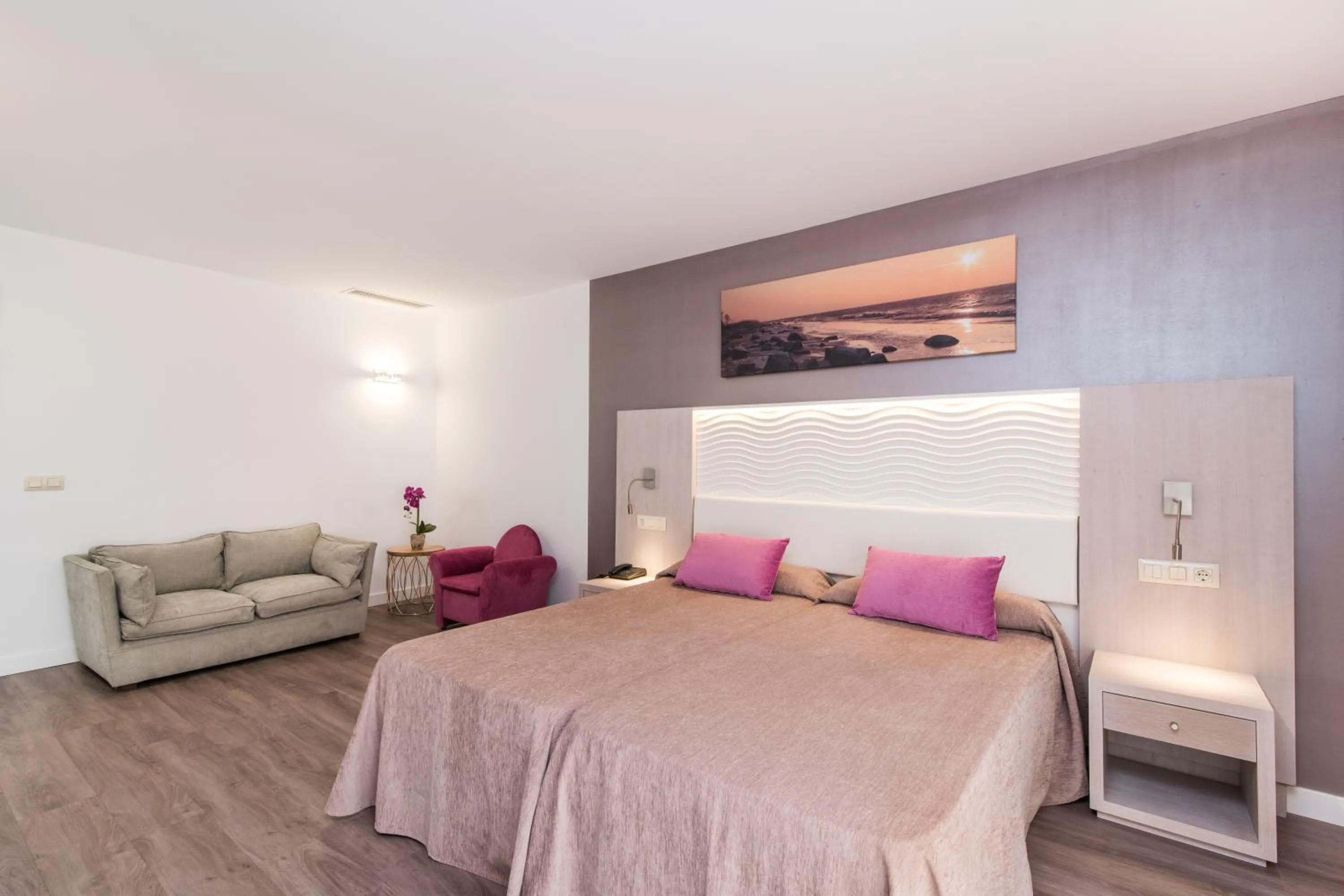 Living room in Hotel Baviera