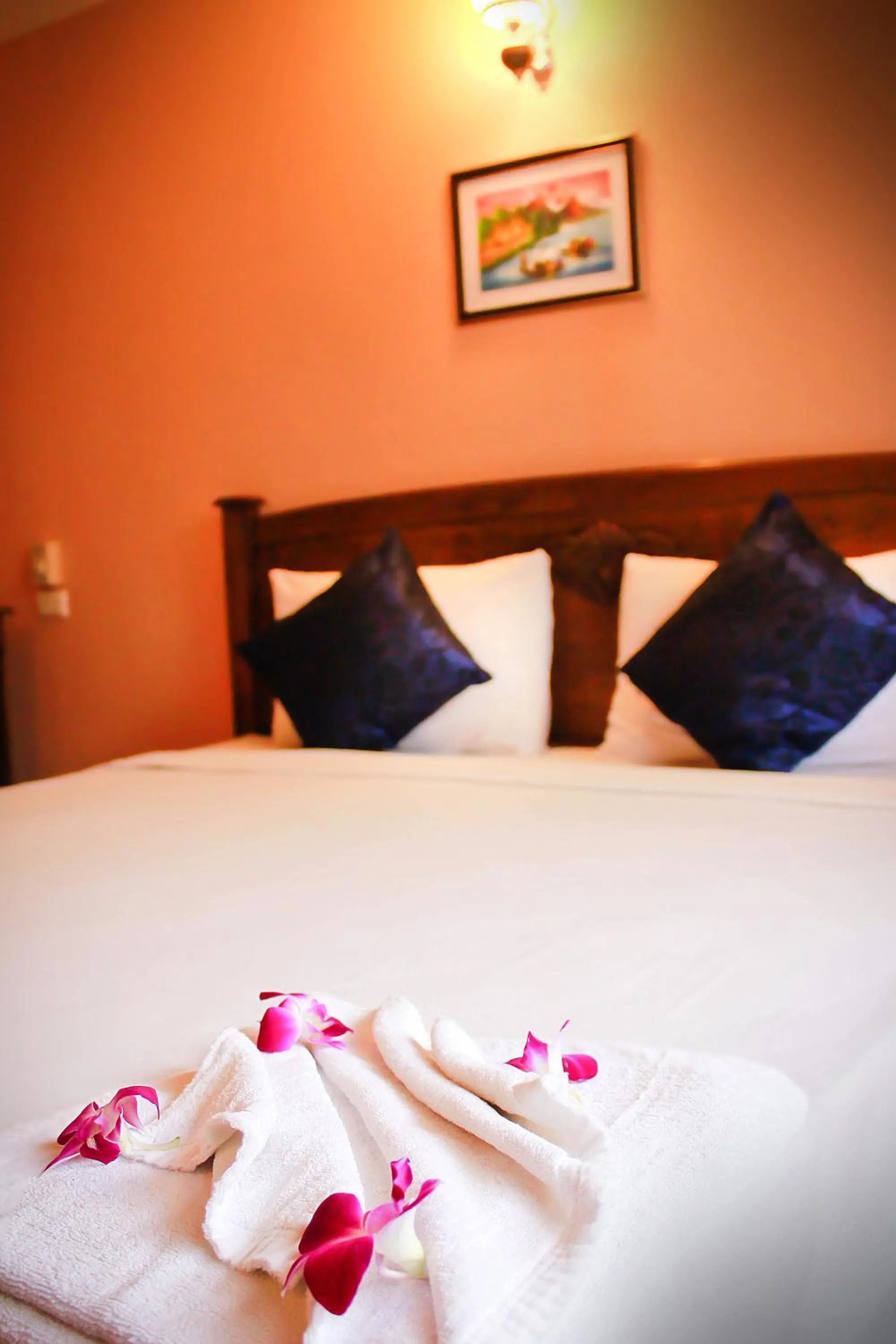 Decorative detail, Bed in Star Guesthouse