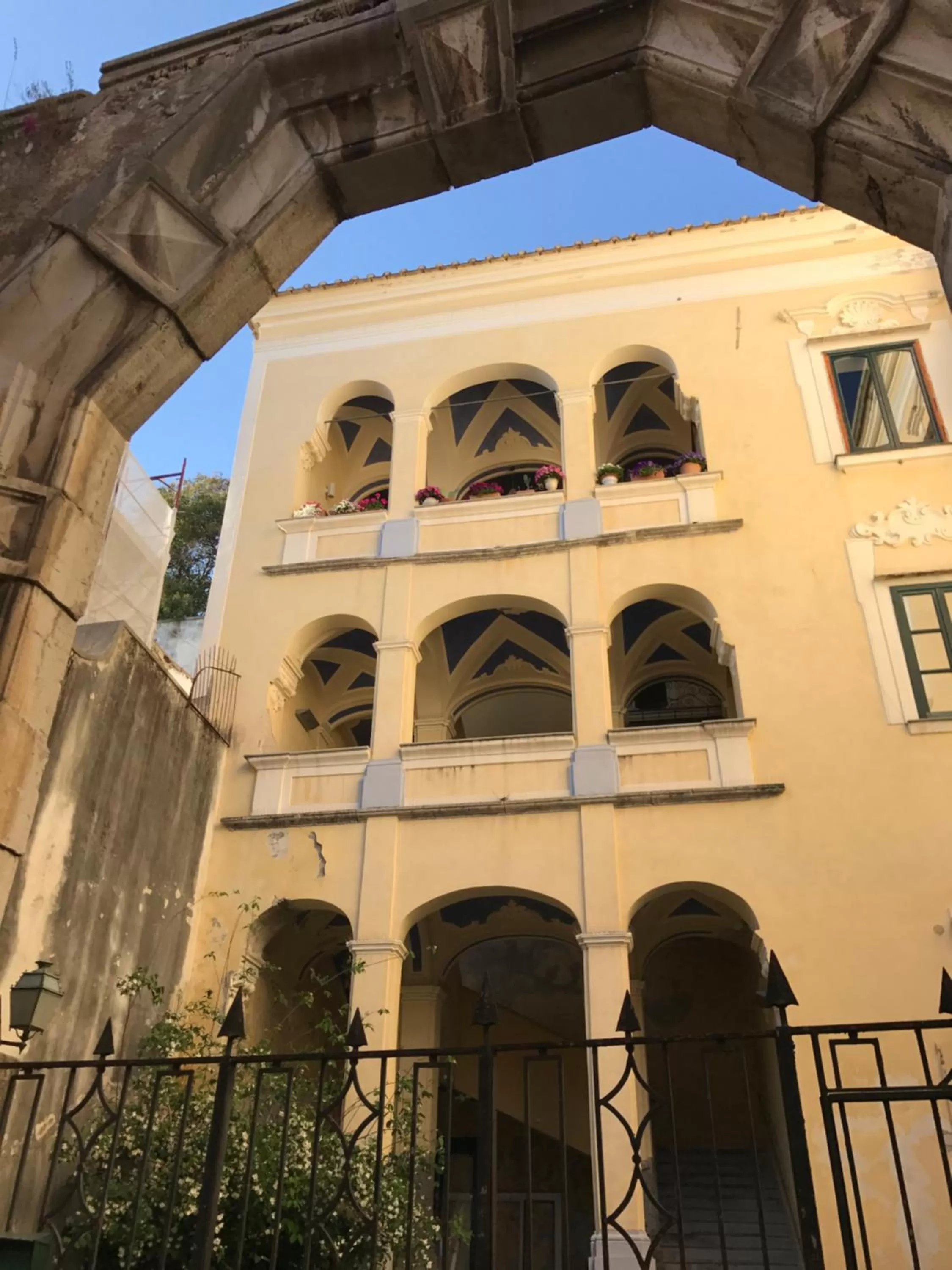 Property building in B&B Palazzo Conforti