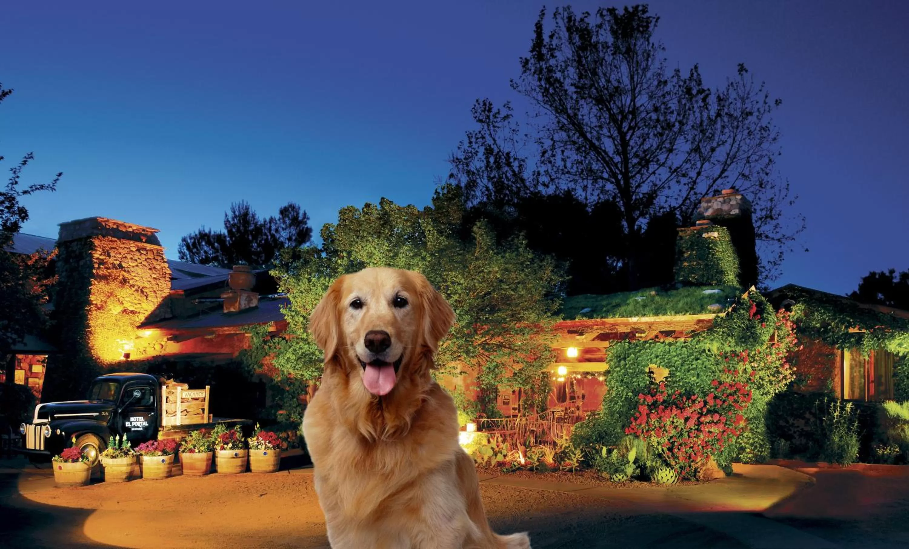 Property building in El Portal Sedona Hotel