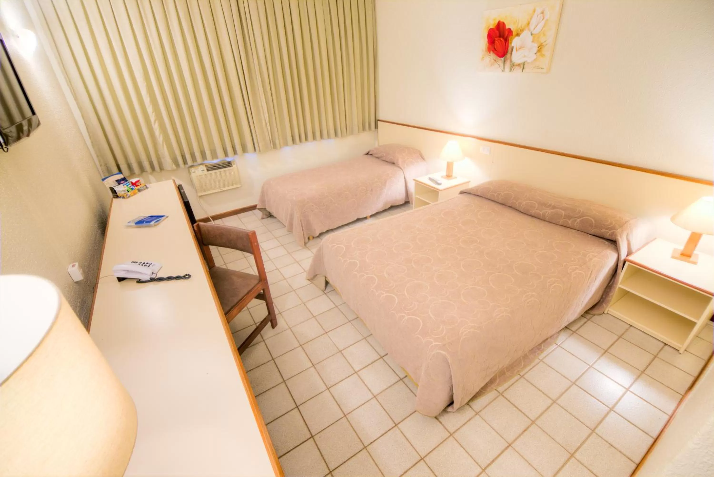 Bed in Hotel Dan Inn Uberaba & Convenções By Nacional Inn