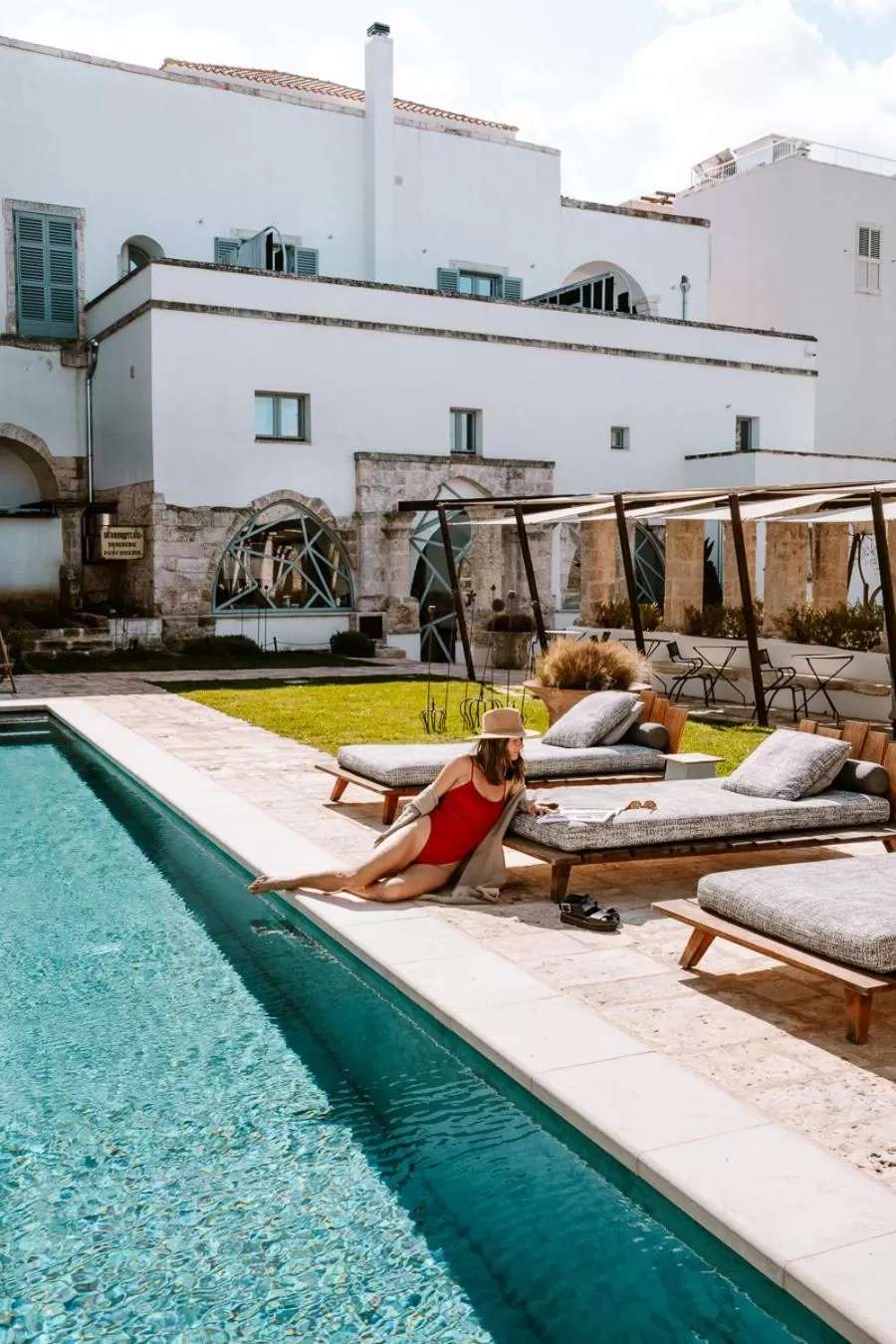 Swimming pool in Paragon 700 Boutique Hotel & SPA