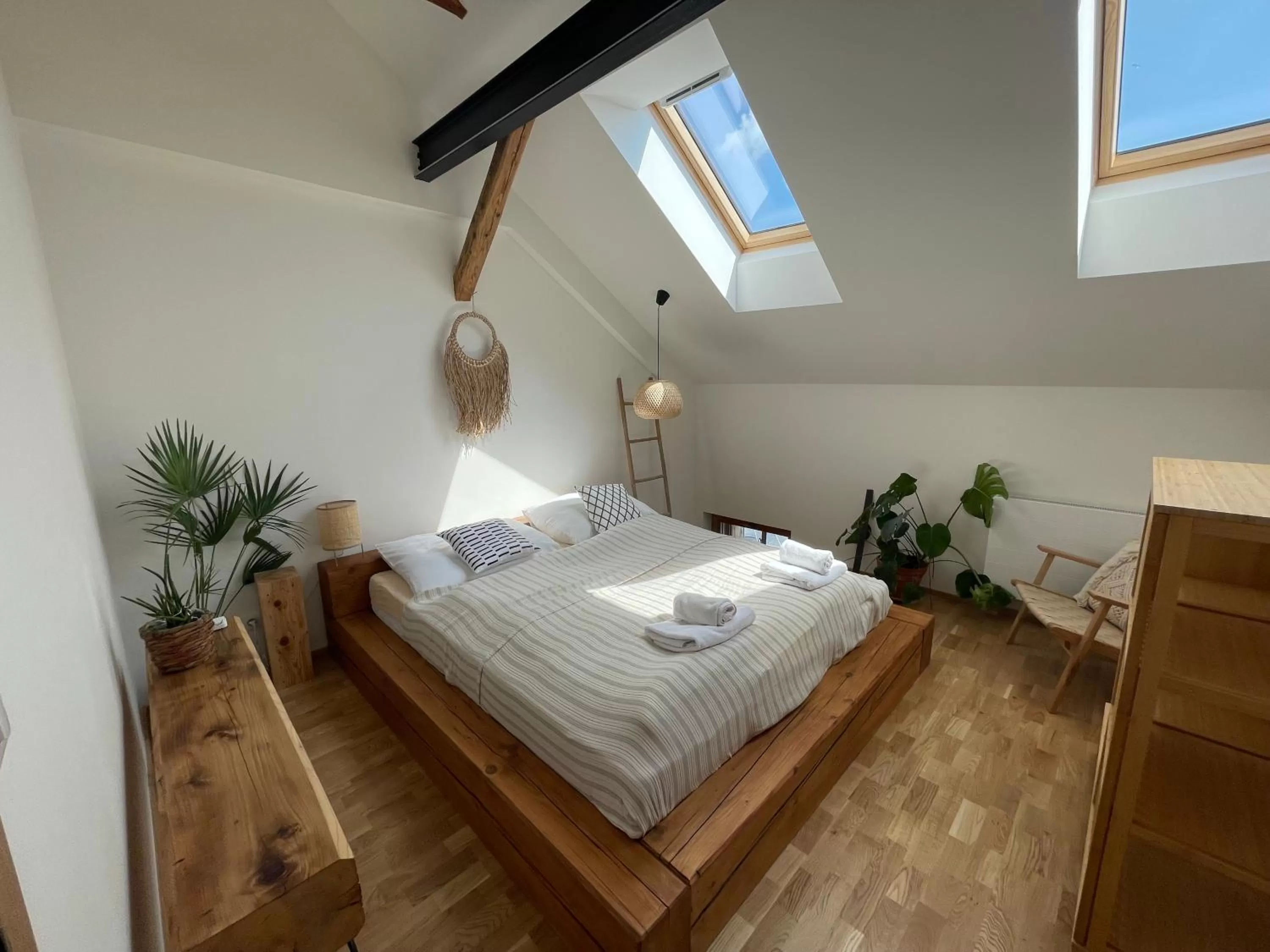 Bed in Apartmány Marienhof