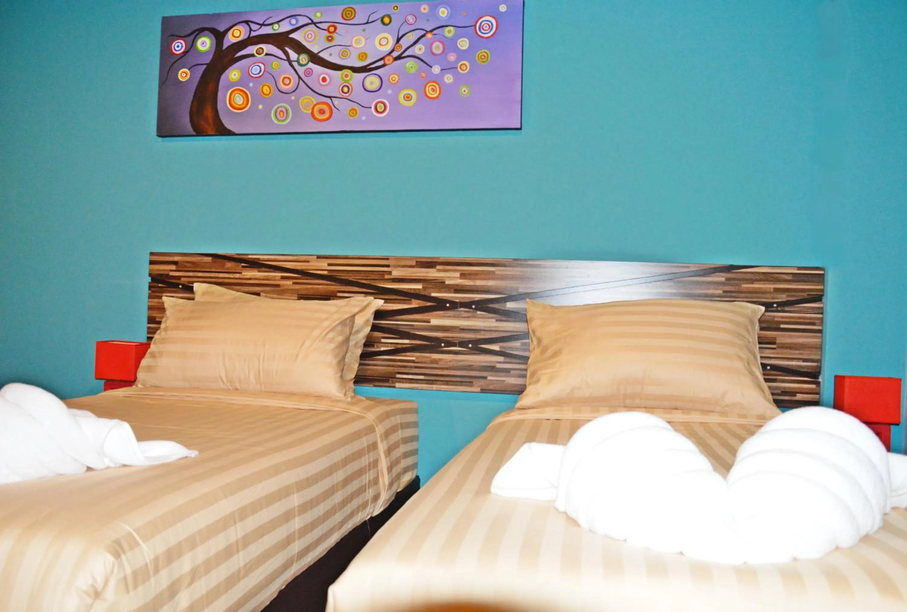 Bed in Dwella Suvarnabhumi