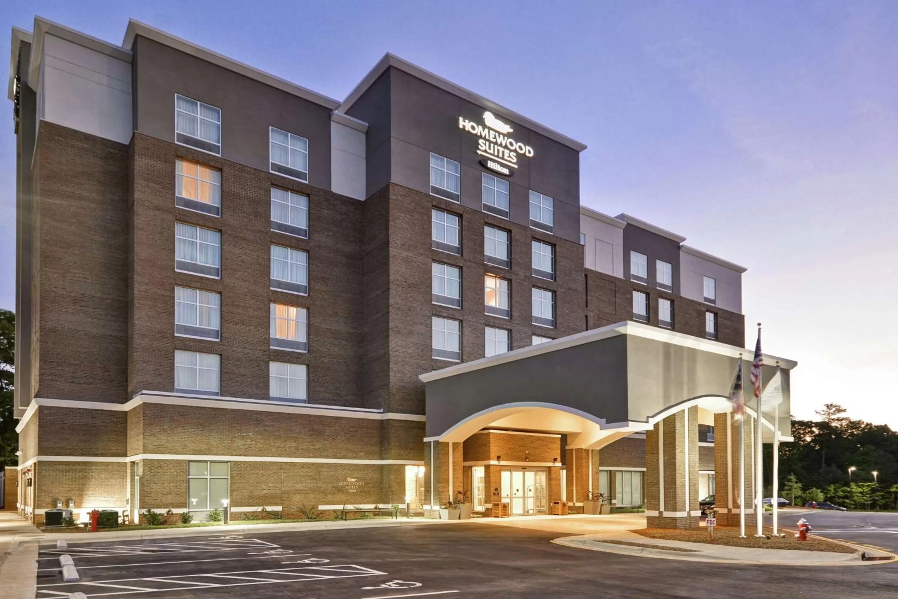 Property building in Homewood Suites by Hilton Raleigh Cary I-40