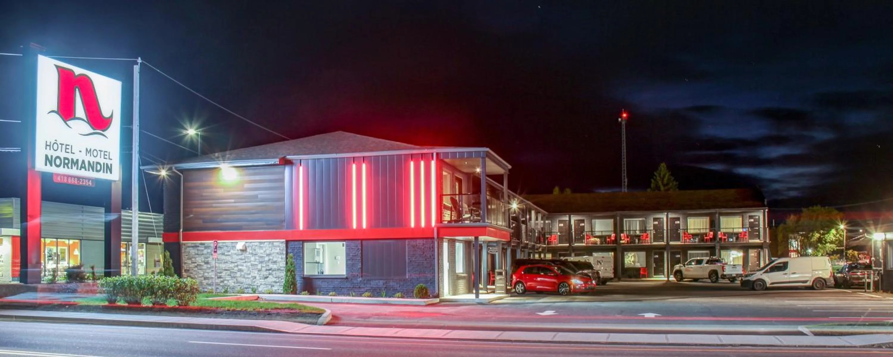 Property Building in Motel L'Avenue du Pont