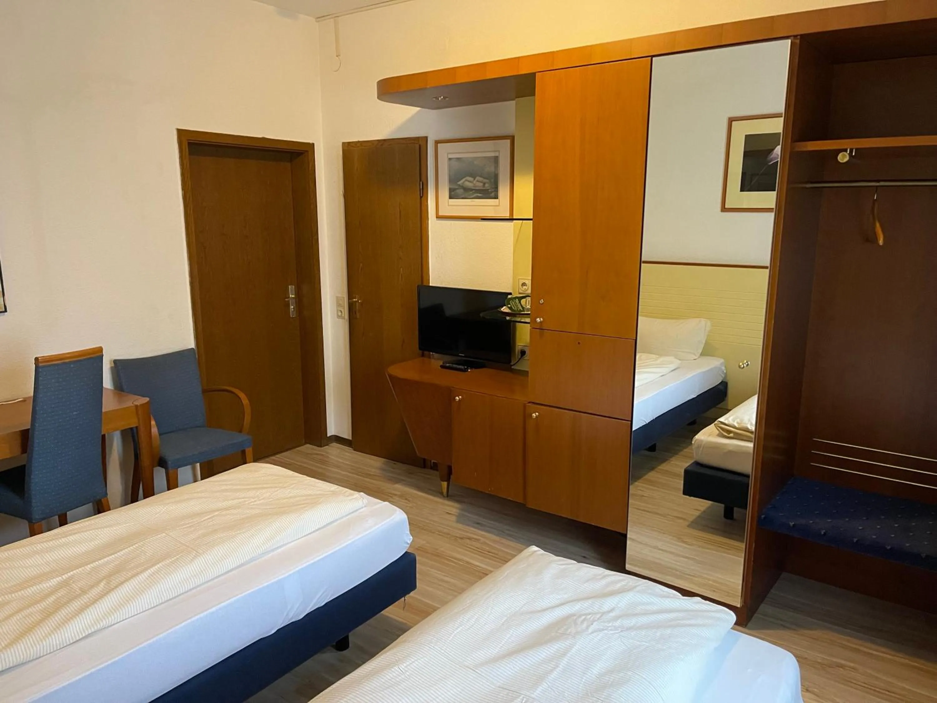 Bed in Hotel Zum Klüverbaum