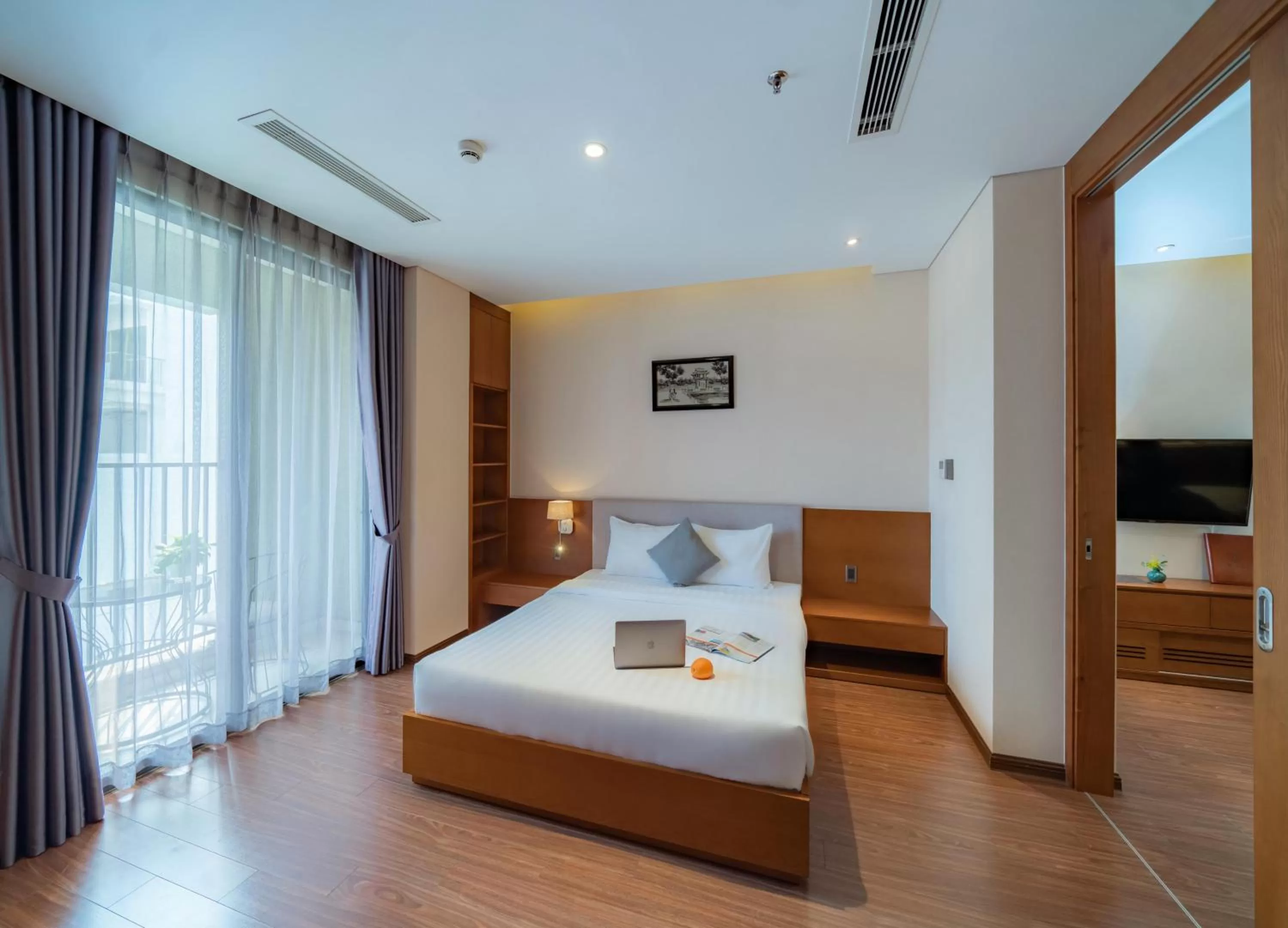 Bed in DHTS Business Hotel & Apartment
