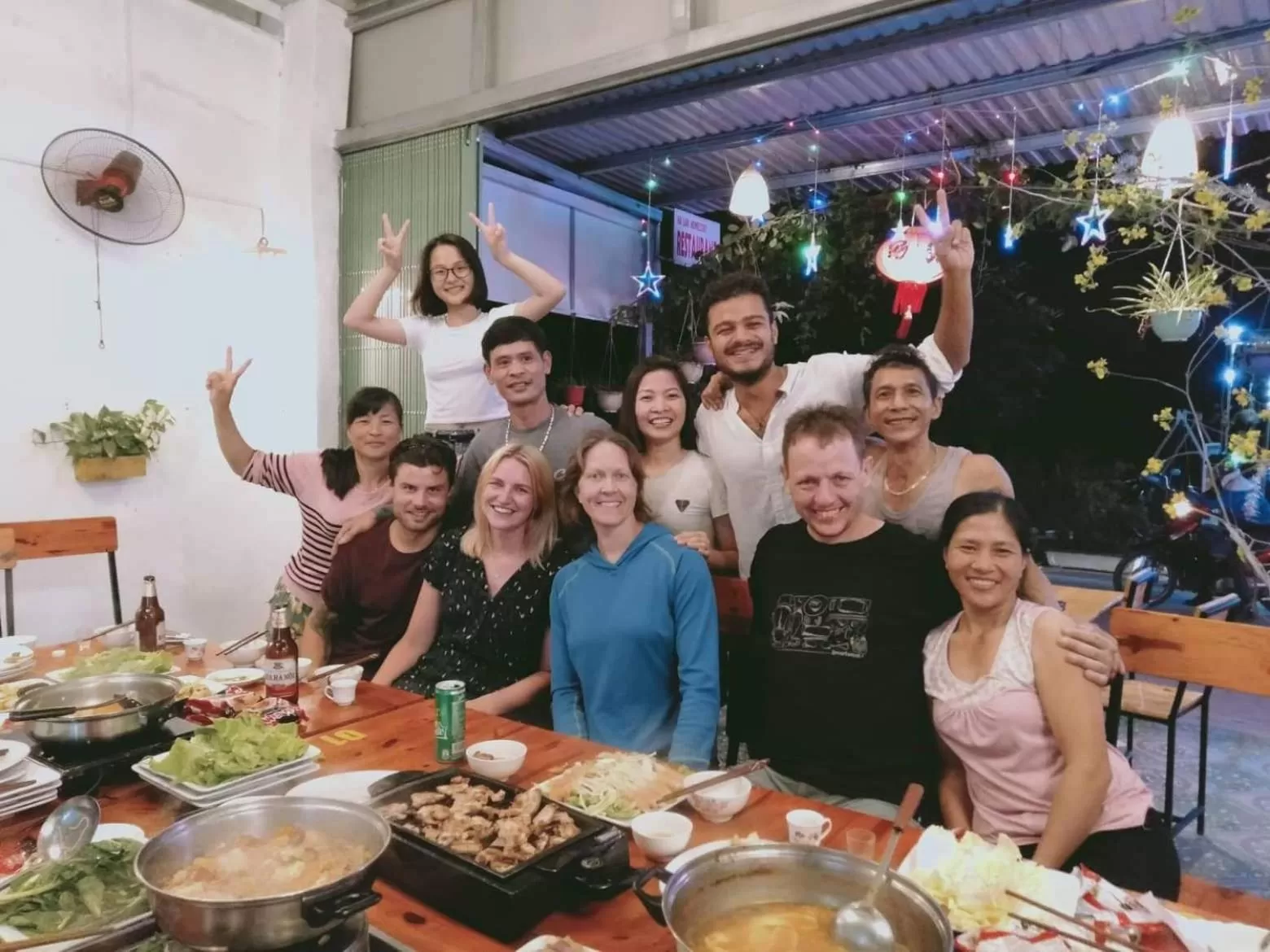 Restaurant/places to eat in Ha Lan Homestay