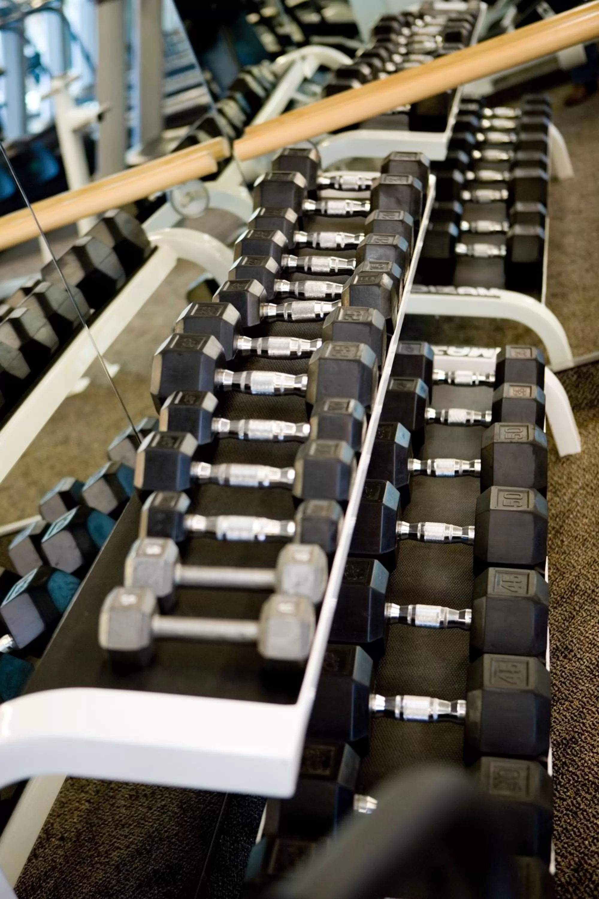 Fitness centre/facilities in The Colonnade Hotel