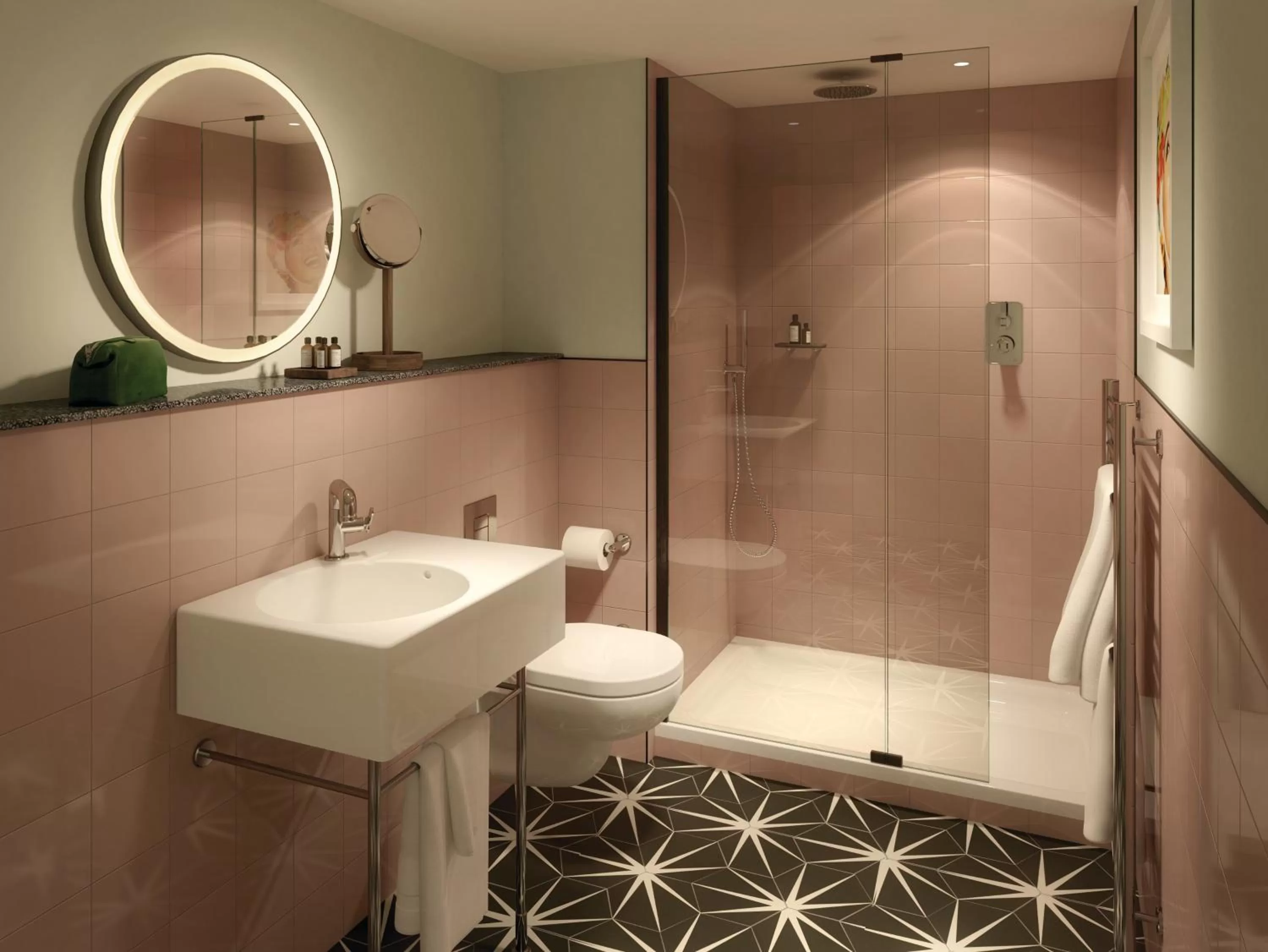 Bathroom in Telegraph Hotel - Coventry