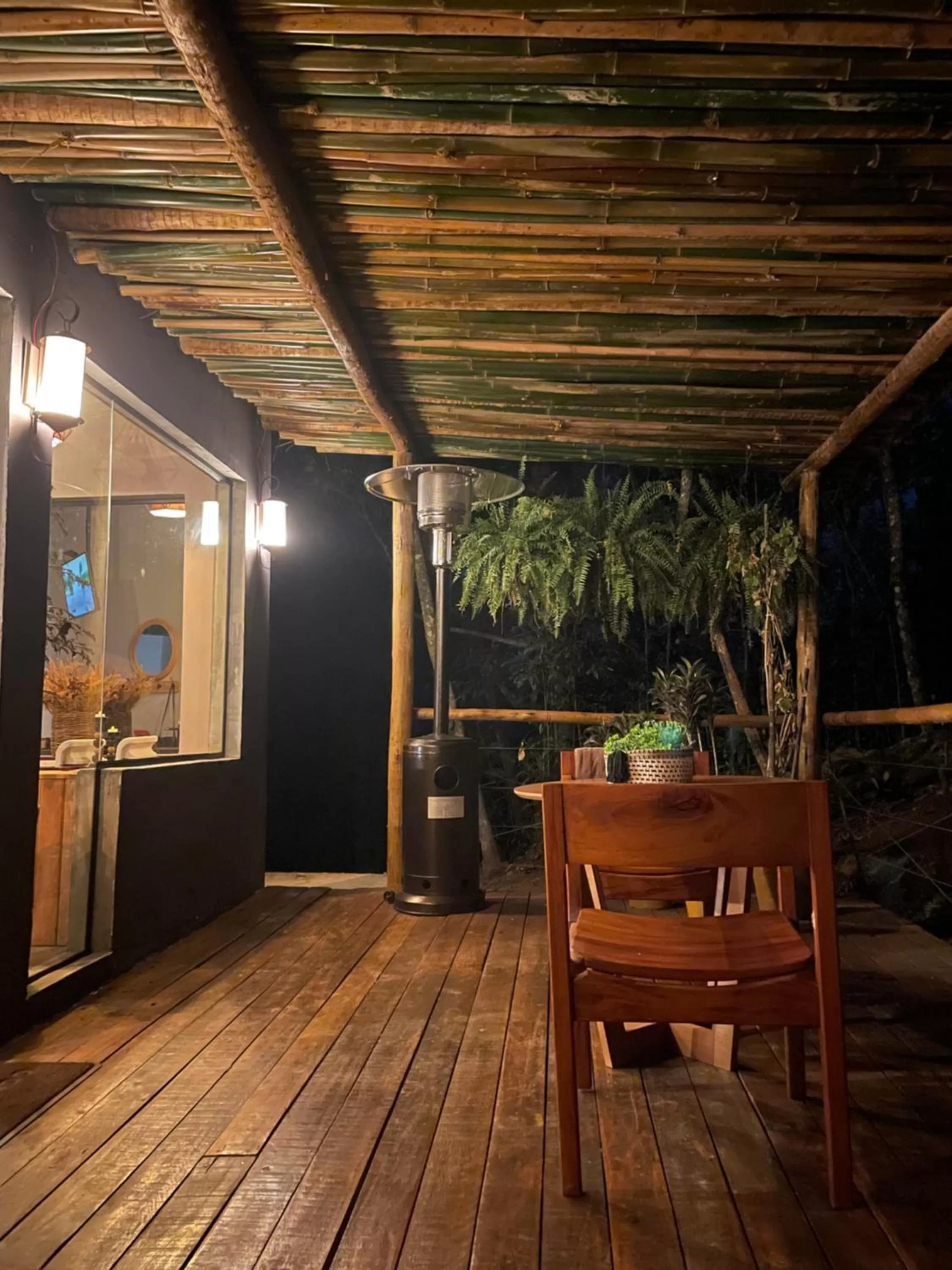 Patio in Pousada Santa Thereza