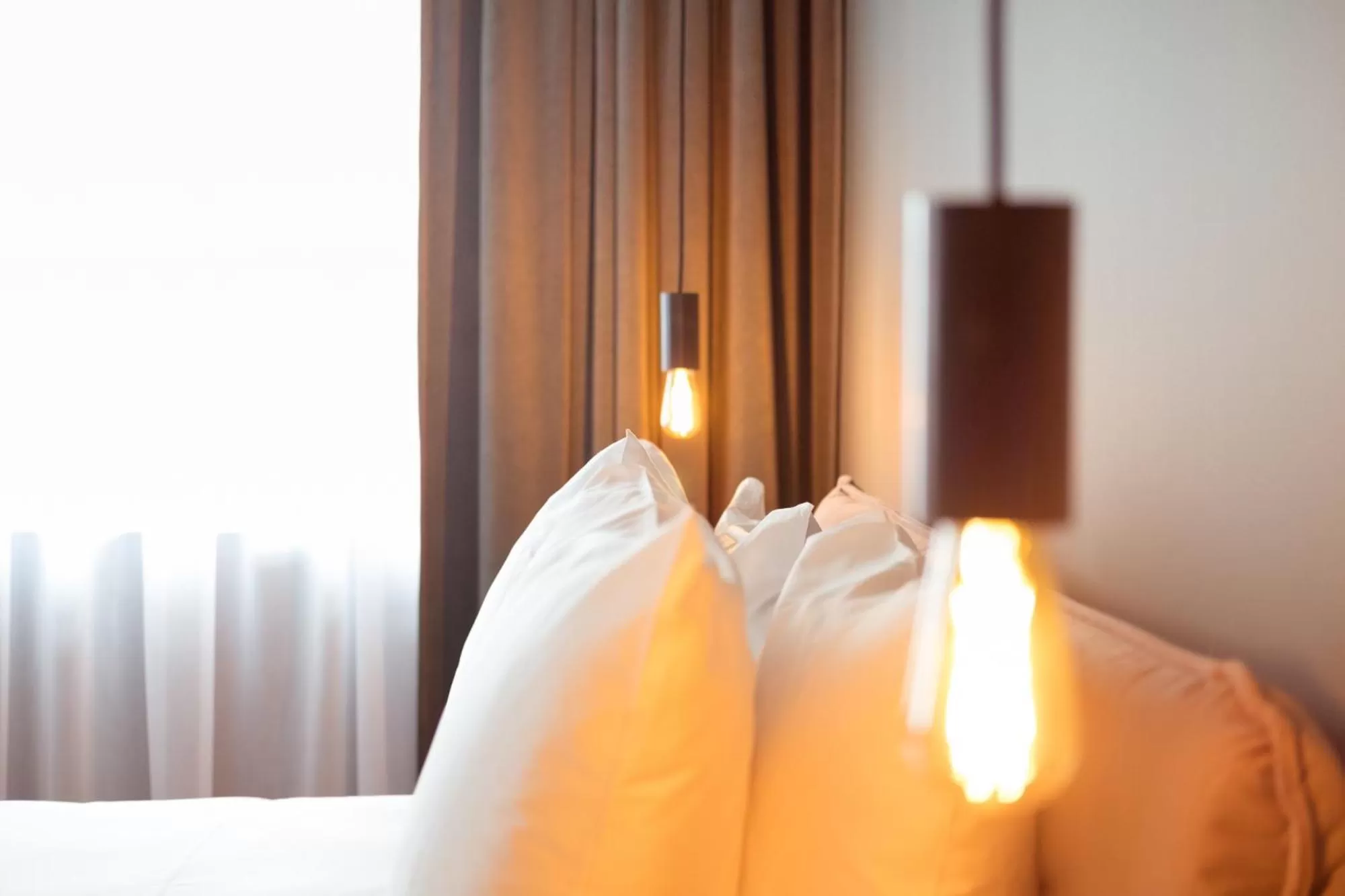 Decorative detail, Bed in U Eat & Sleep Antwerp