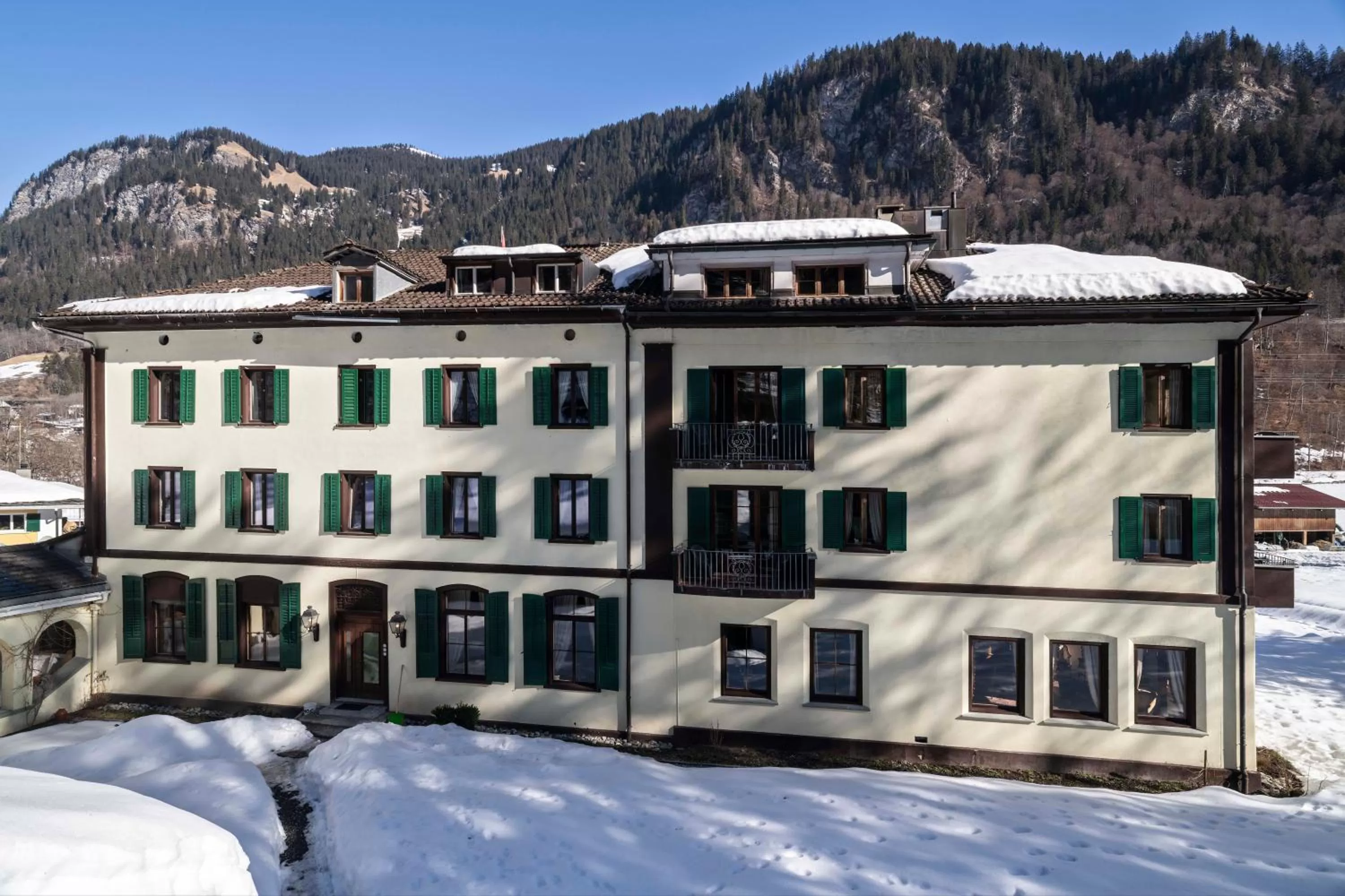 Winter in Hotel Bad Serneus