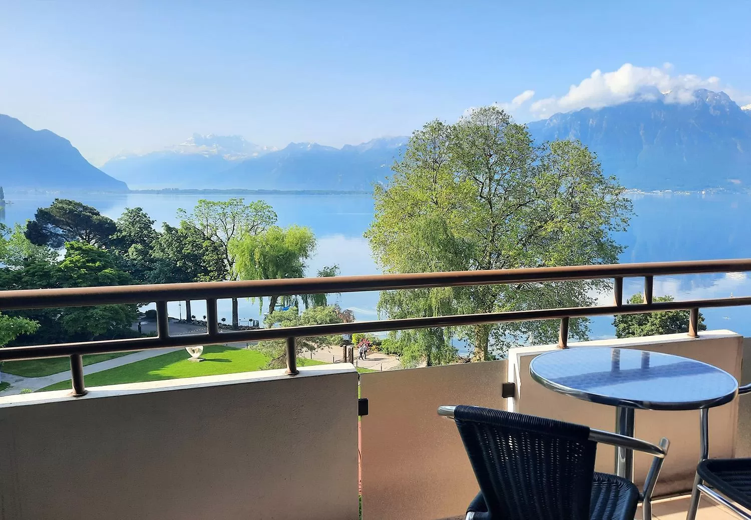 View (from property/room) in Royal Plaza Montreux