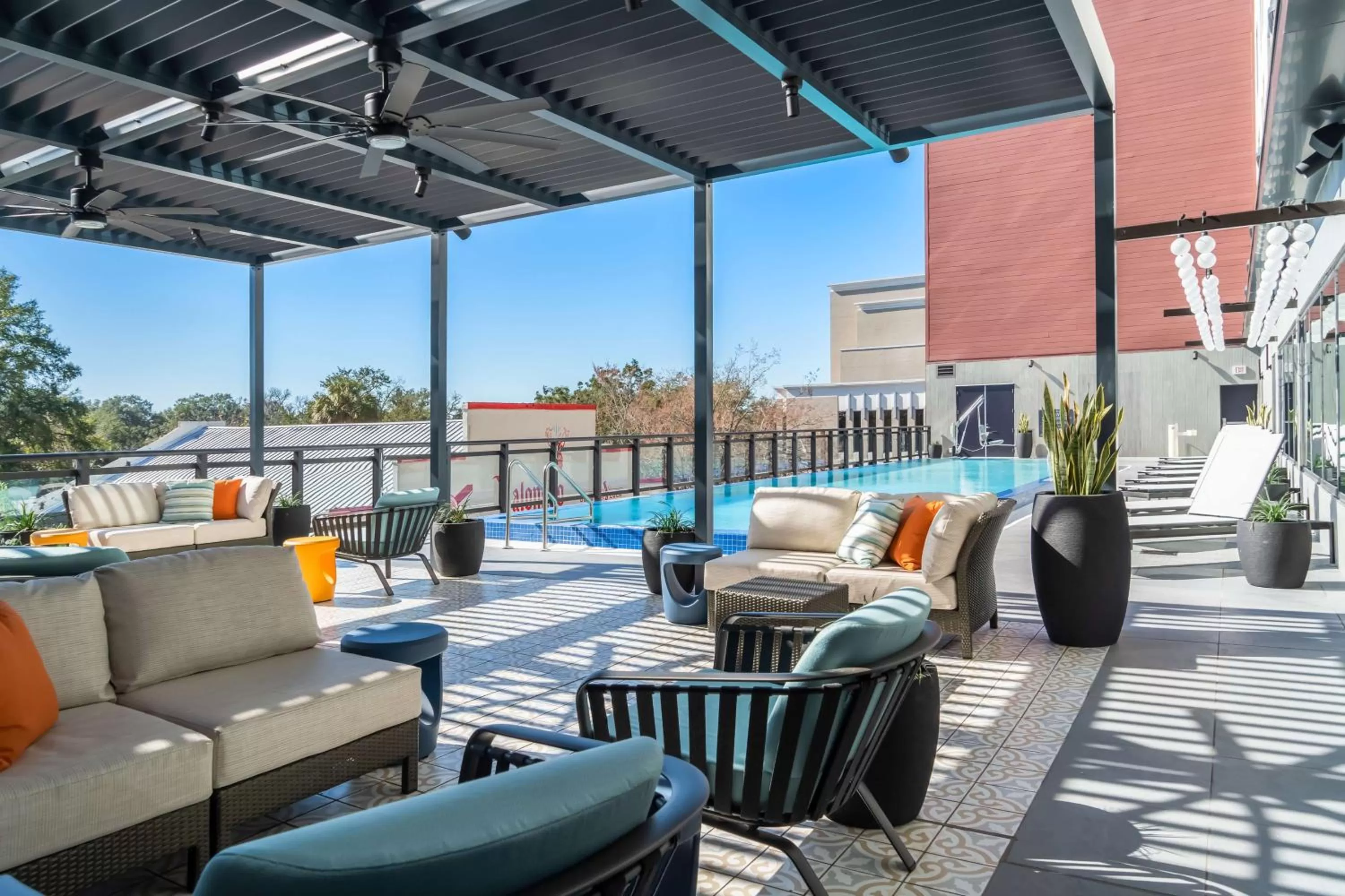 Swimming pool in Hyatt Place Gainesville Downtown