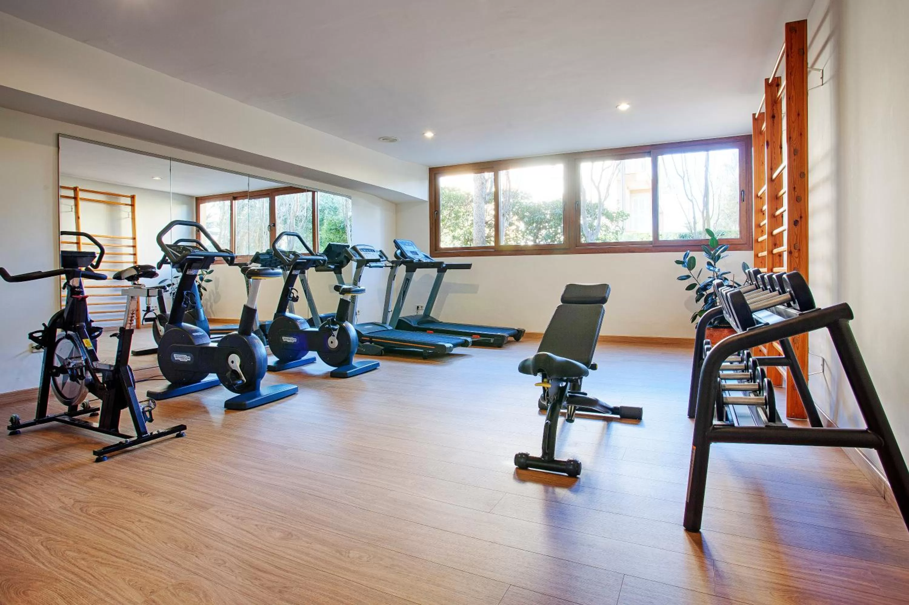 Fitness centre/facilities in Grupotel Montecarlo
