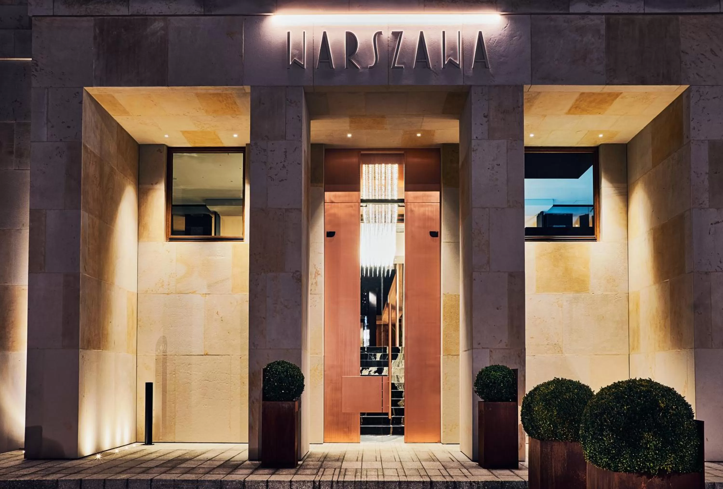 Facade/entrance in Hotel Warszawa