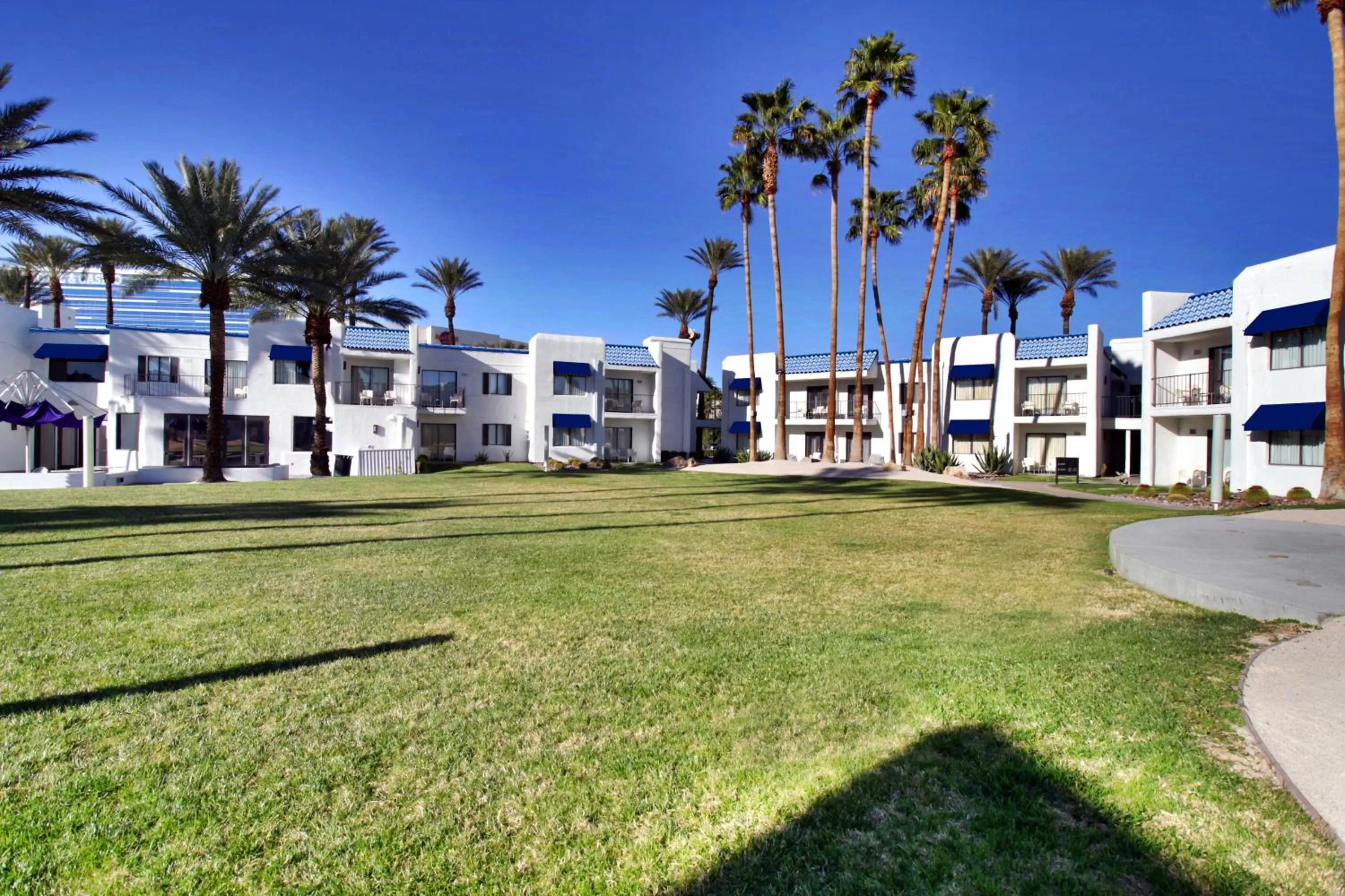 Inner courtyard view in Serene Vegas Boutique Hotel Las Vegas