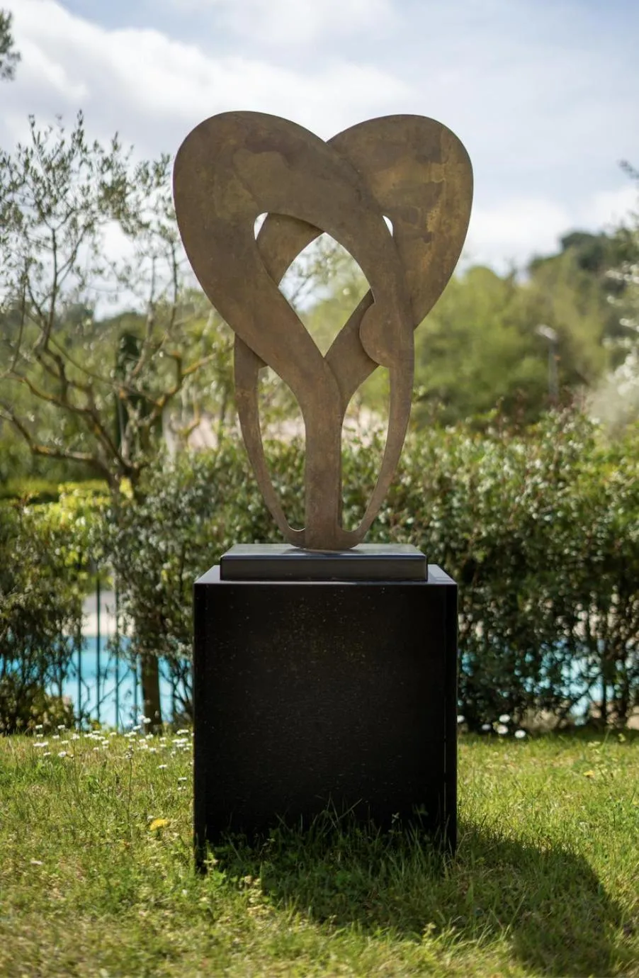 Decorative detail in Hotel Restaurant La Vague de Saint Paul