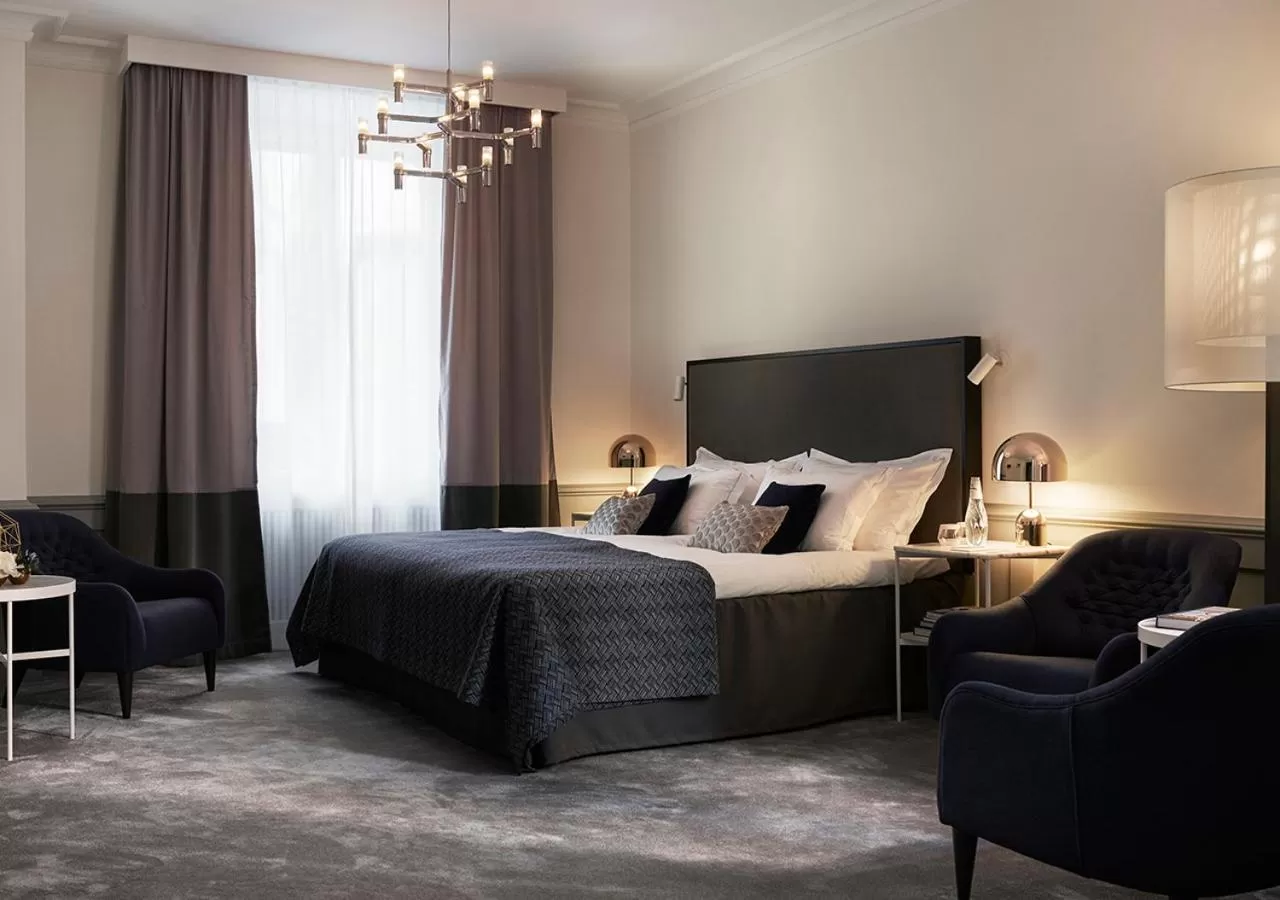 Bed in Grand Hôtel Stockholm