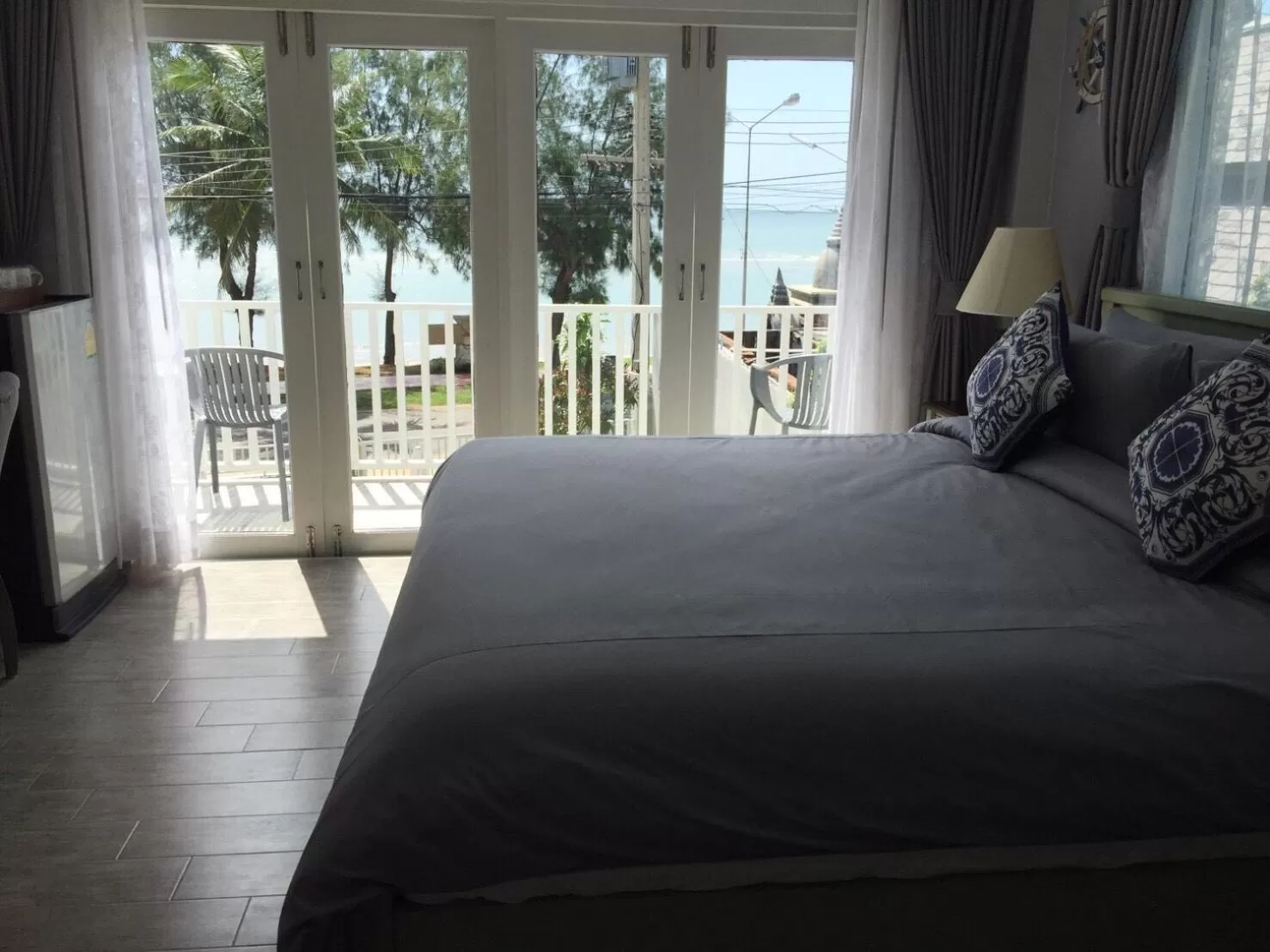 Bed in BC Summer Beach