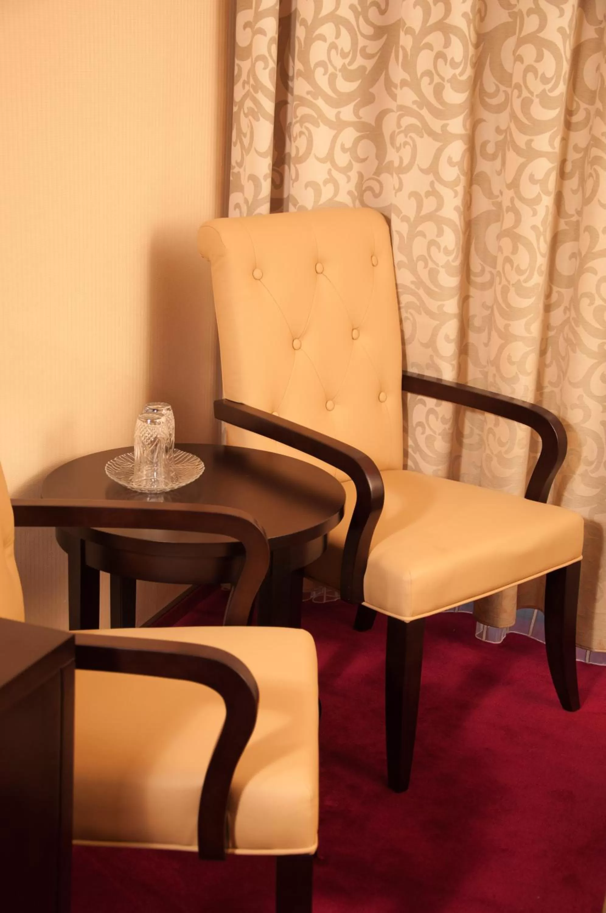 Seating area in Hotel Baden