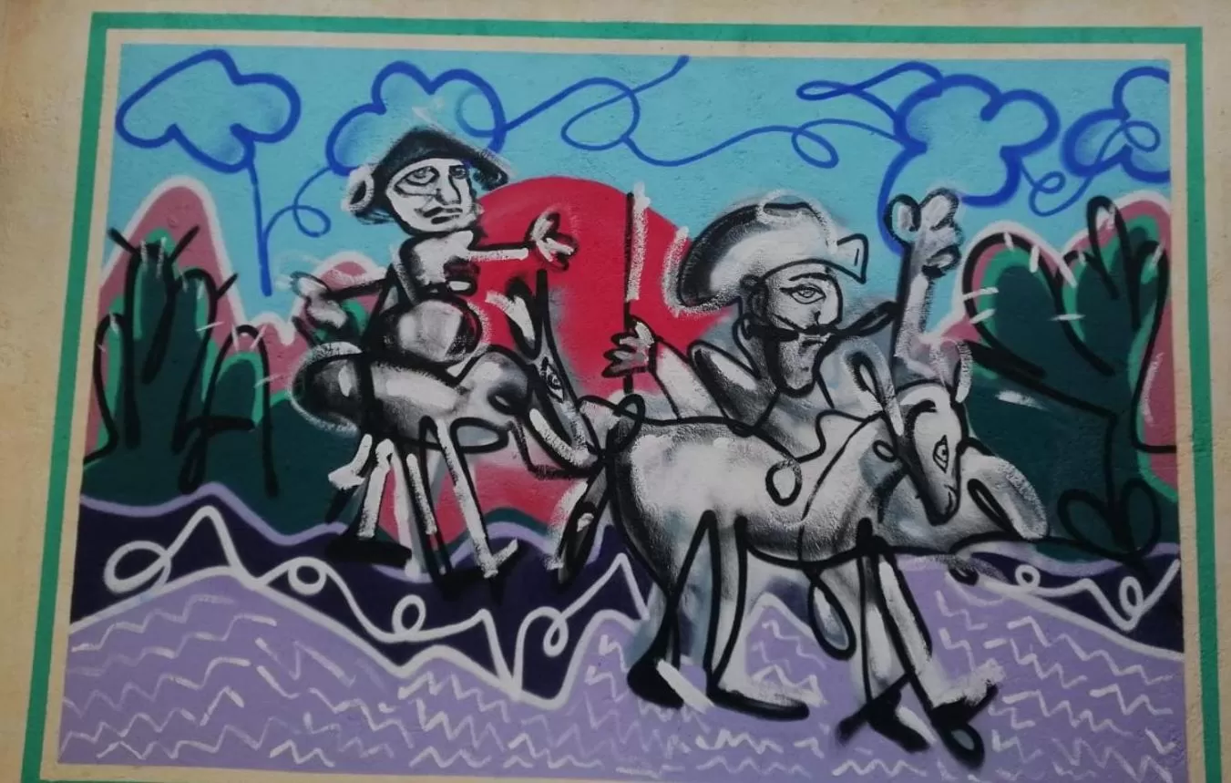 Property logo or sign in El mesón del Quijote