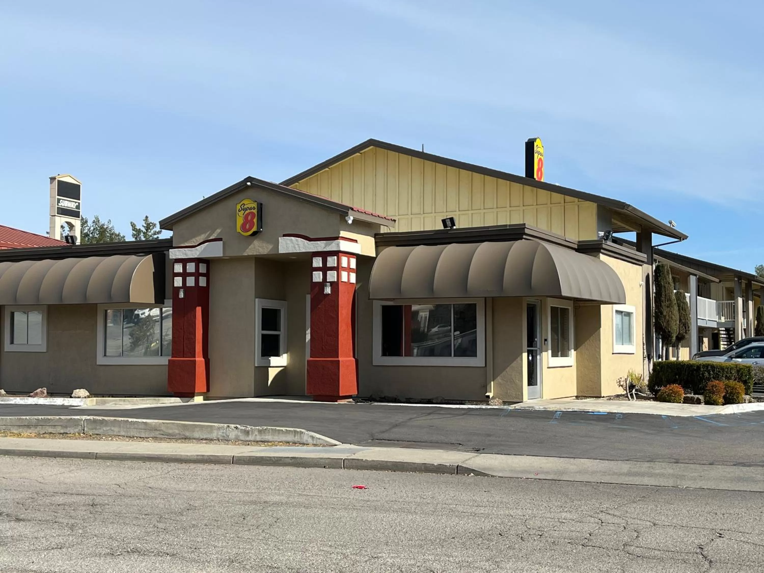 Property building in Super 8 by Wyndham Red Bluff