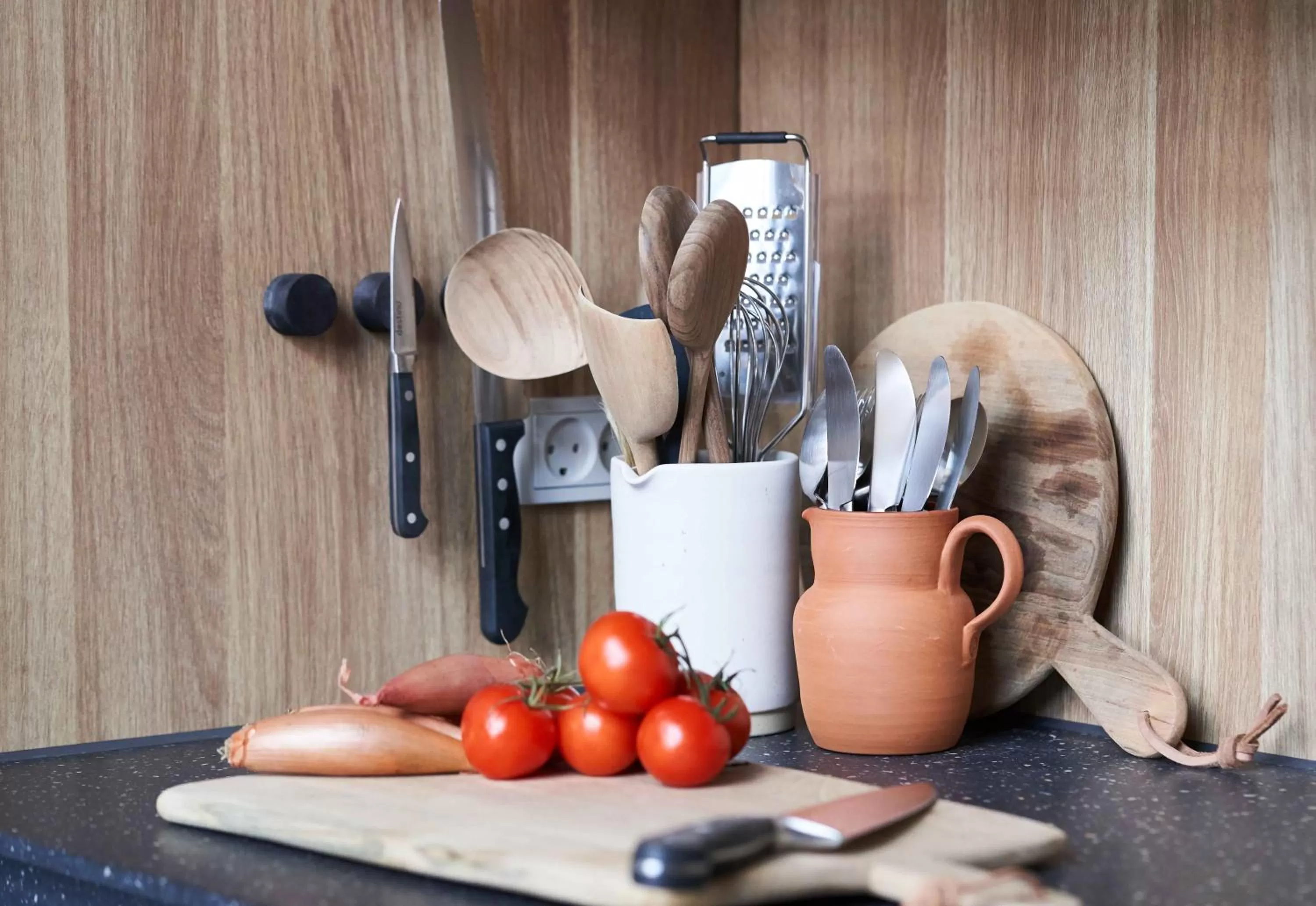 Kitchen or kitchenette in Hotel GUESTapart