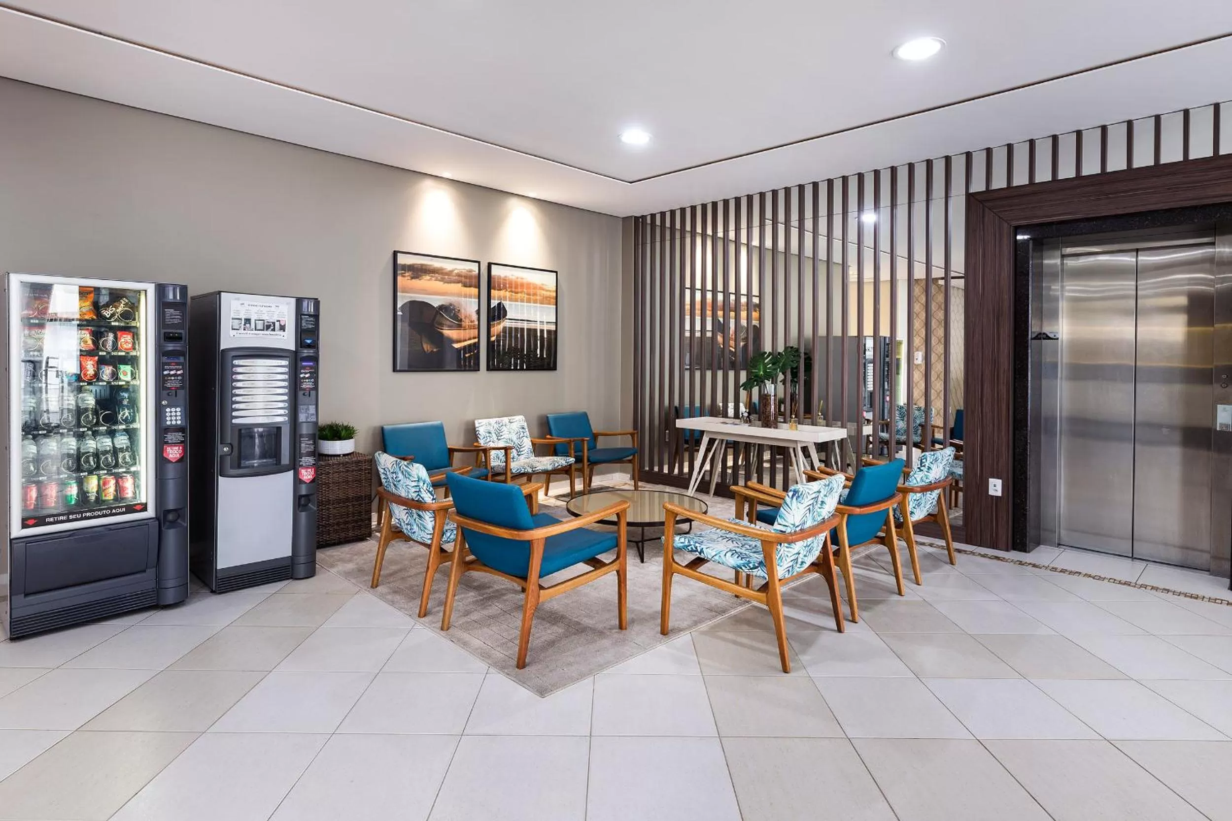 Lobby or reception in Hotel Bella Camboriú