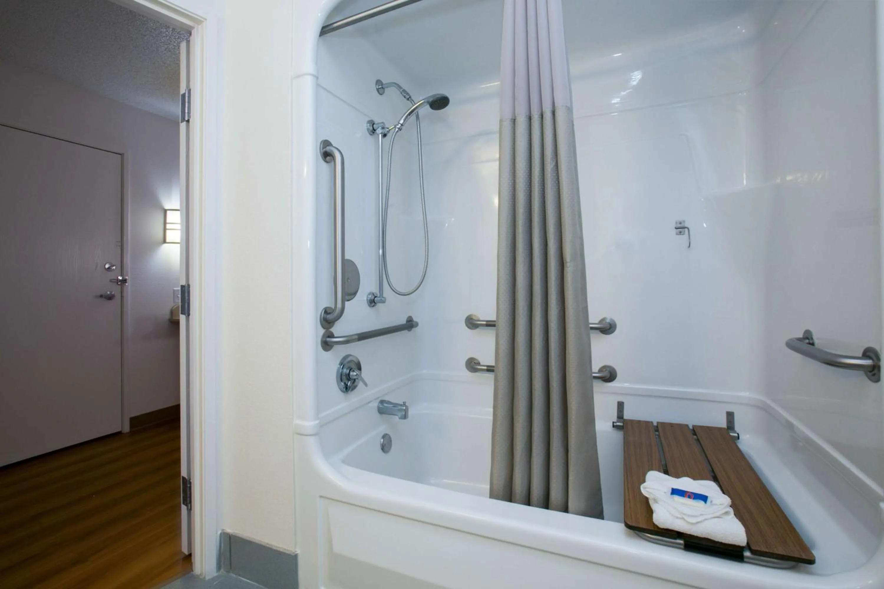 Bathroom in Motel 6-Brooklyn Center, MN - Minneapolis