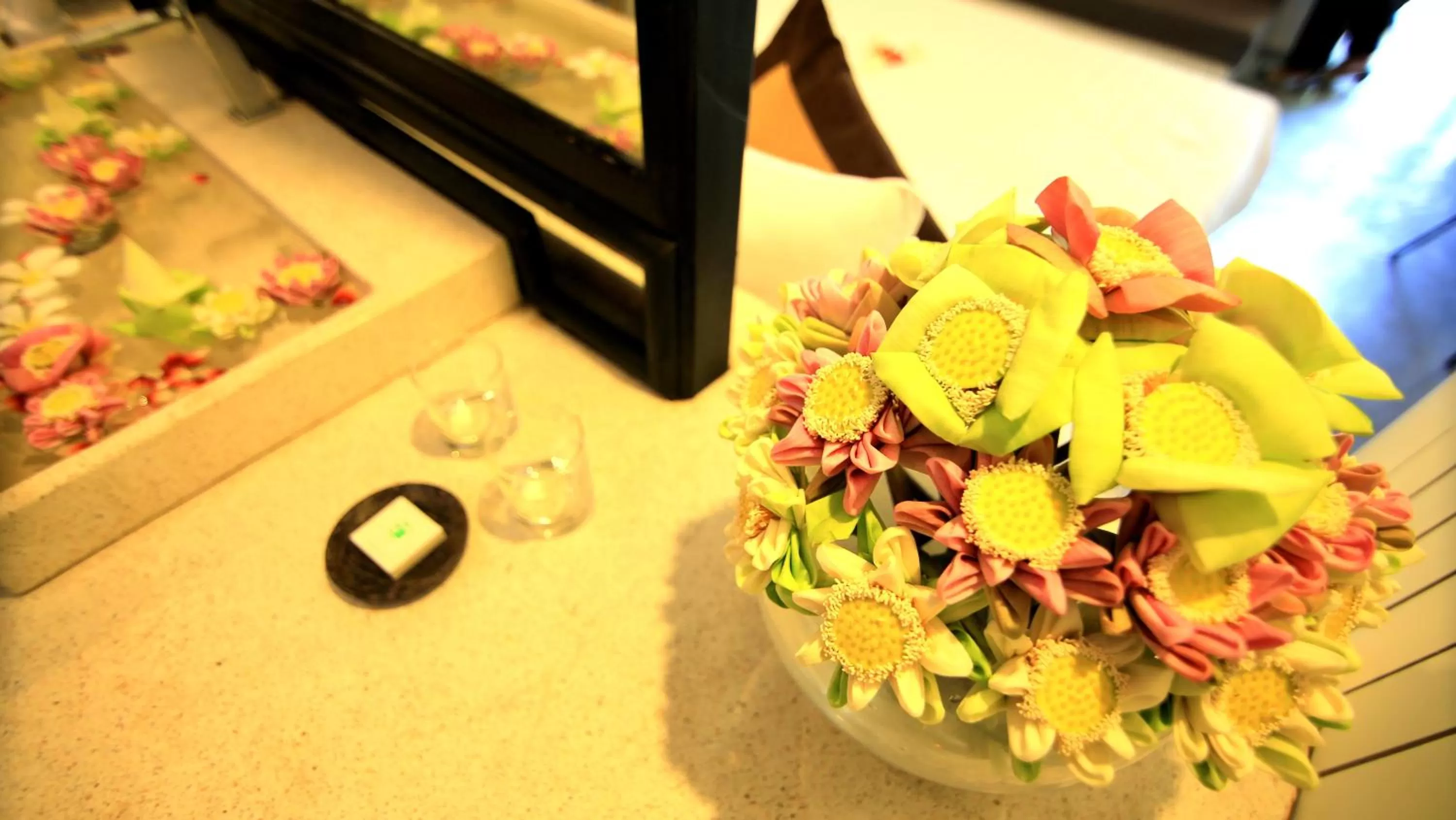 Bathroom, Food in La Residence Blanc D'Angkor