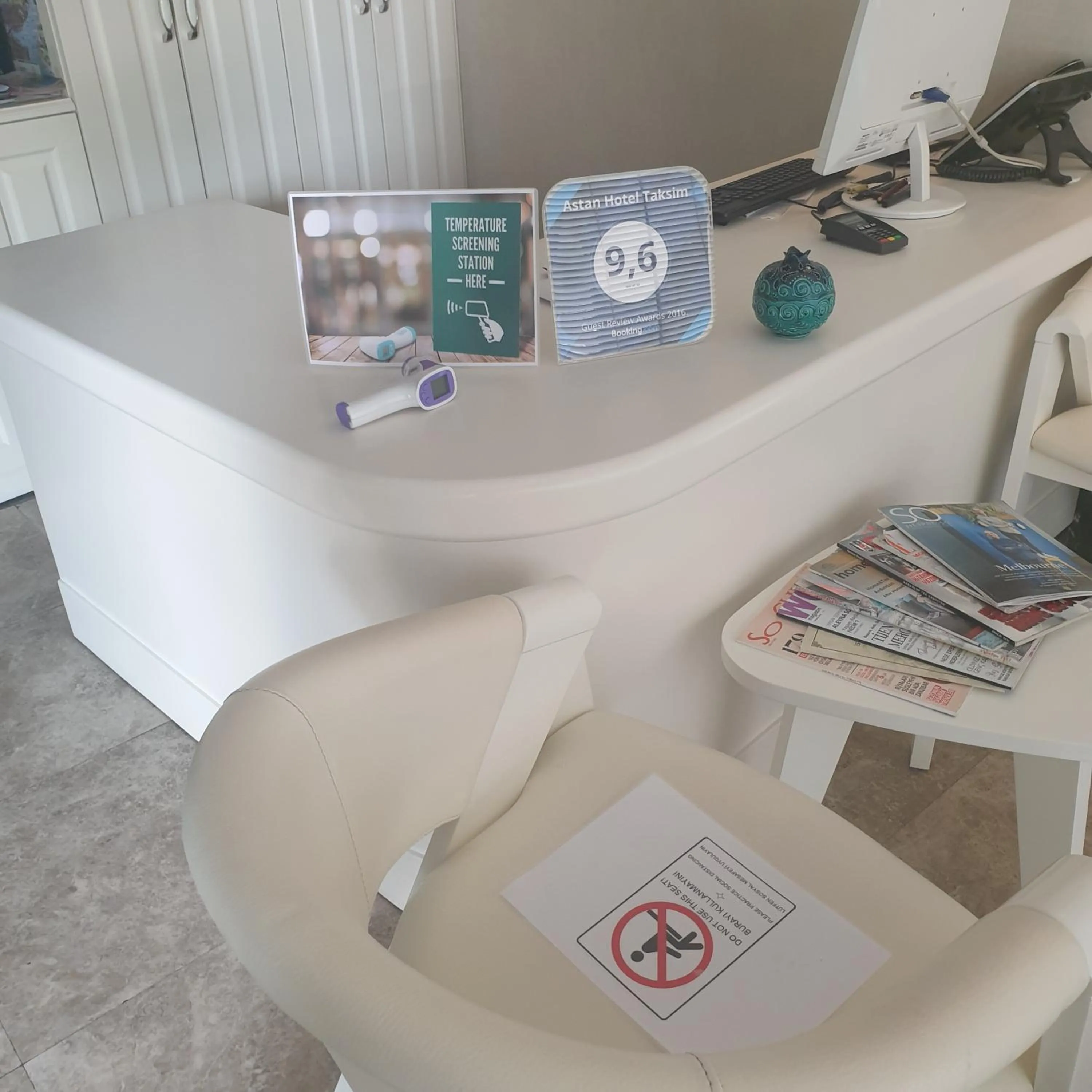 Lobby or reception in Astan Hotel Taksim