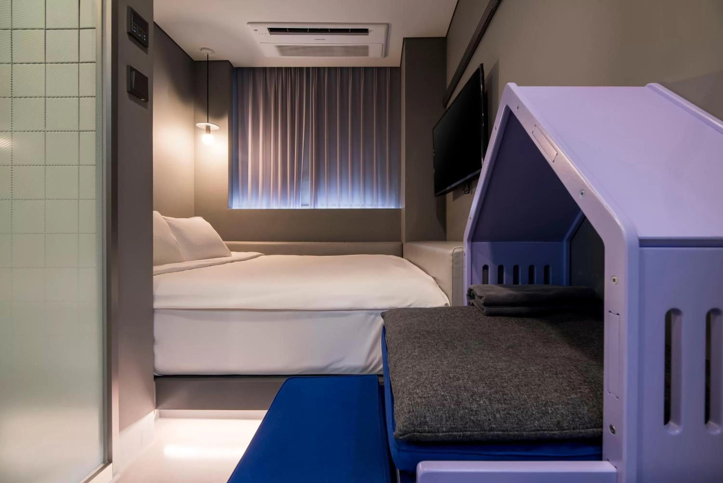 Bed in Hotel Cappuccino